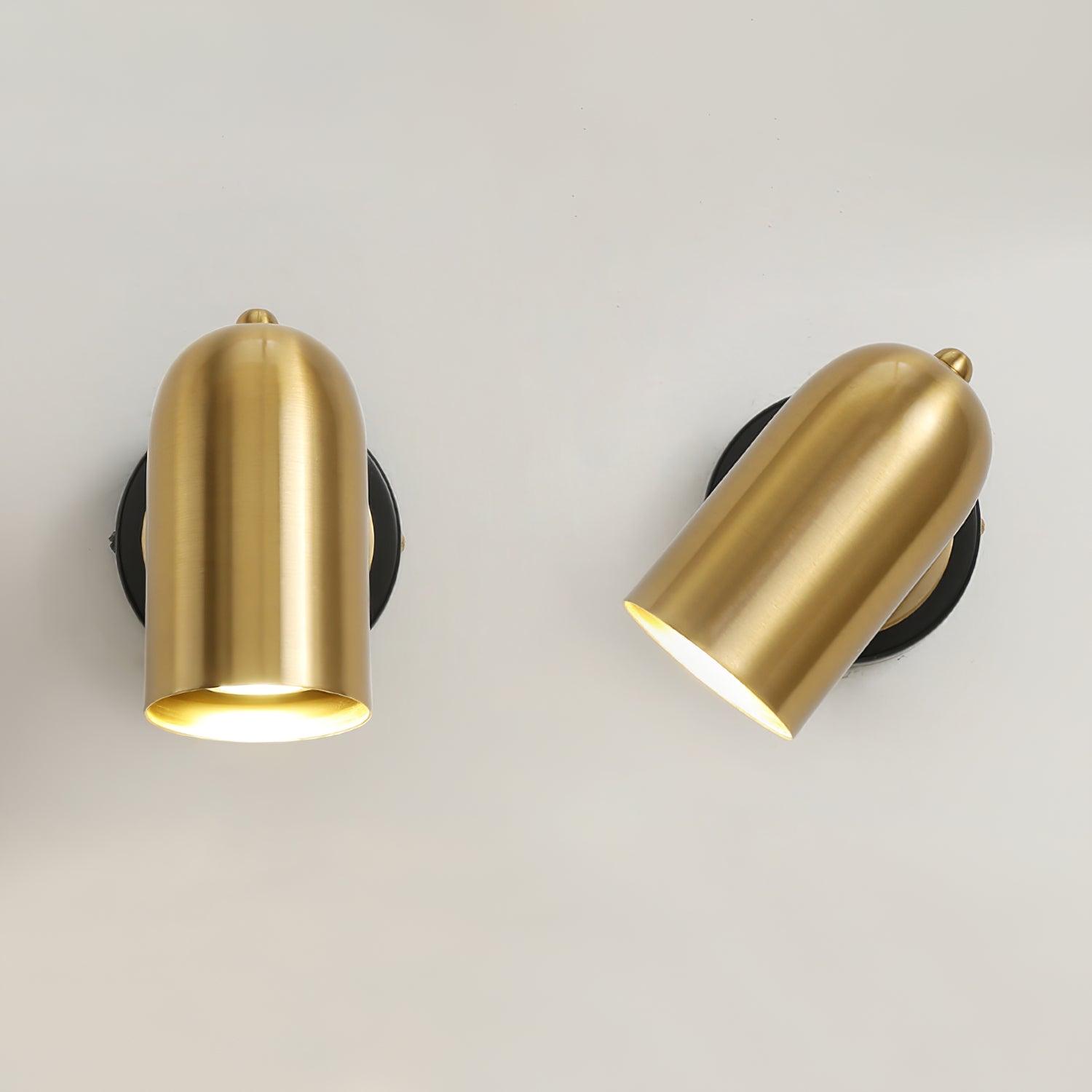 Liora Modern Minimalist Gold Wall Lamp-Neutral Decor