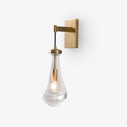 Lyshaos Modern Minimalist Brass Glass Wall Lamp-Neutral Decor