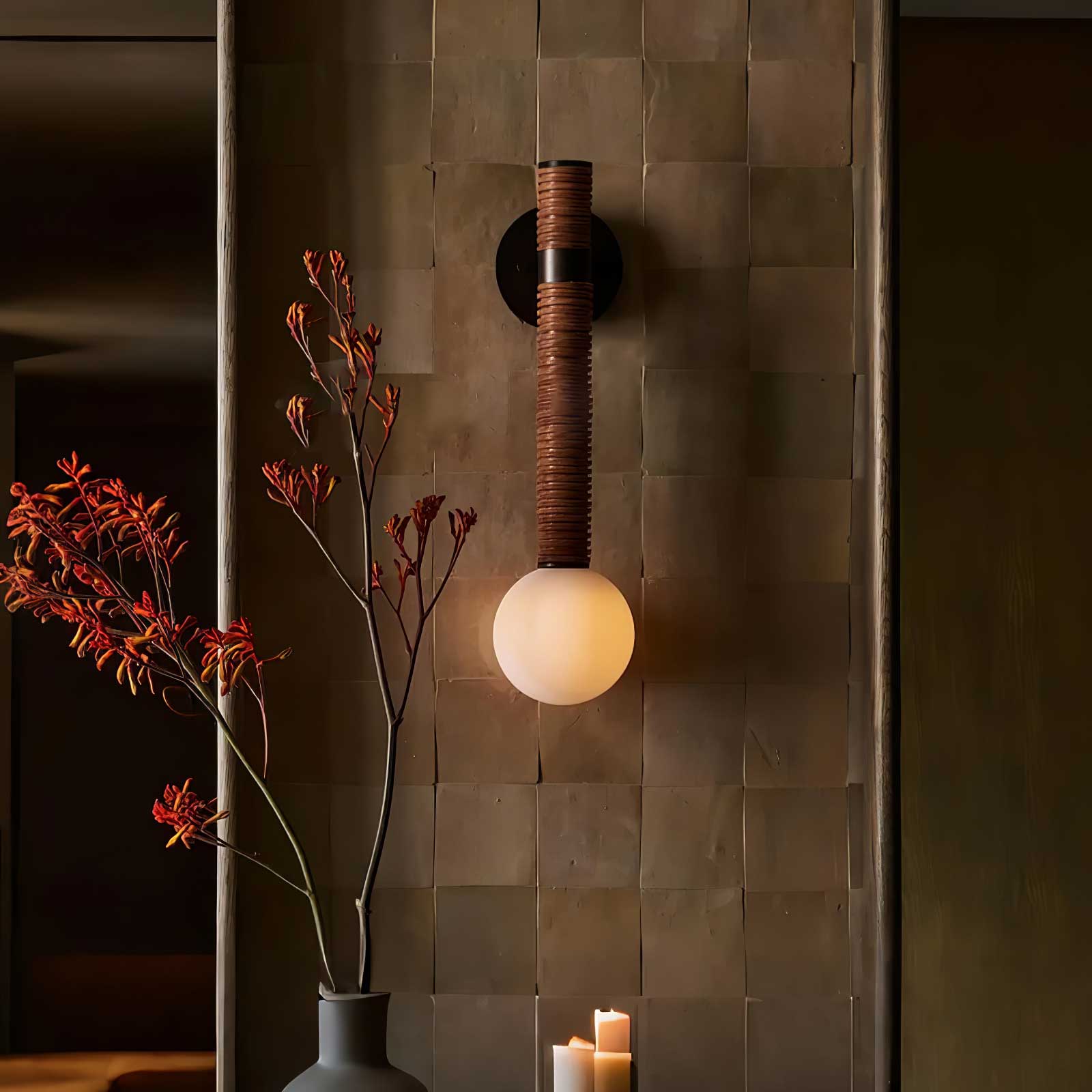 Sylvia Minimalist Wall Lamp-Neutral Decor
