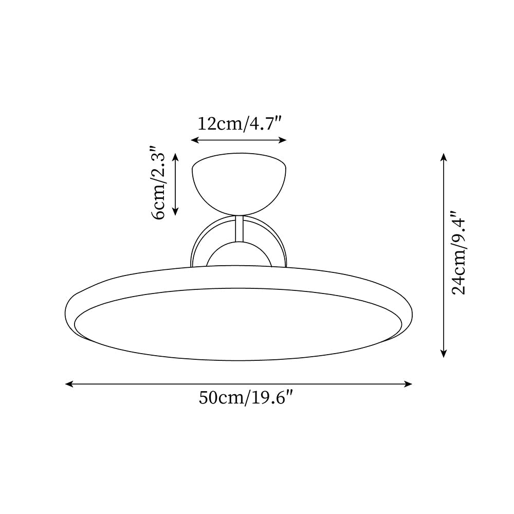Daxo Retro Pop Ceiling Lamp-Neutral Decor