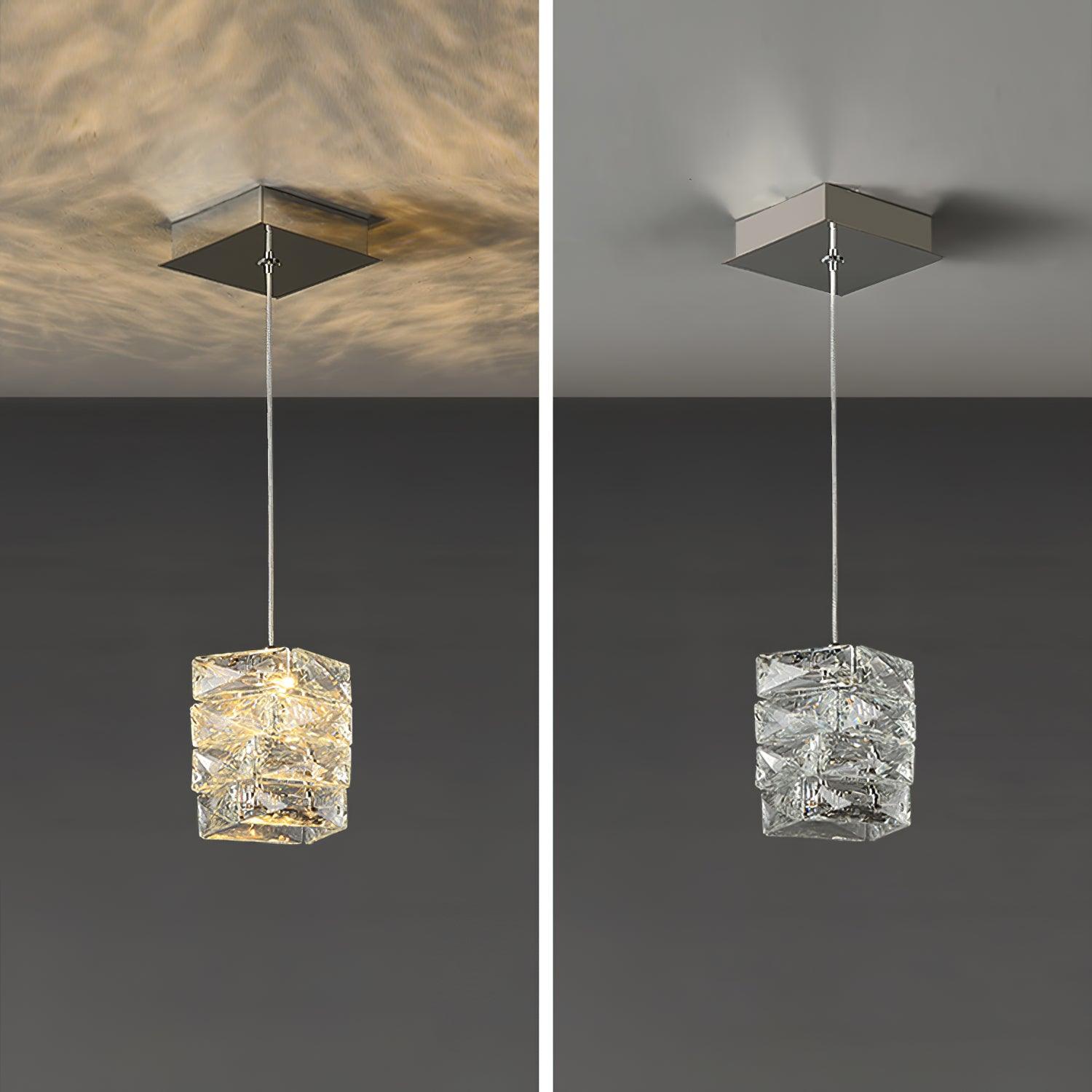 Crysta Luxury Crystal Pendant Lamp-Neutral Decor