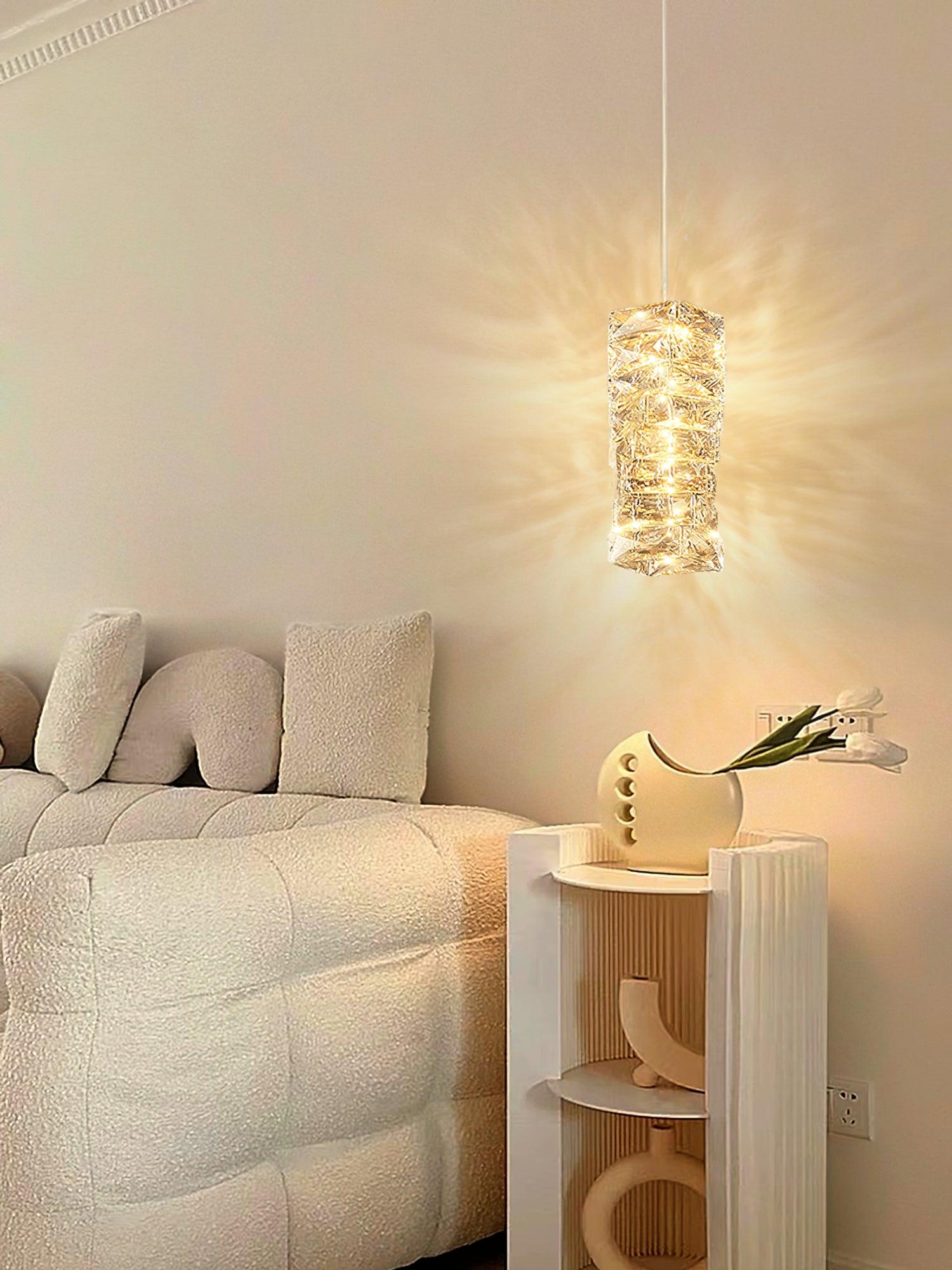 Crysta Luxury Crystal Pendant Lamp-Neutral Decor