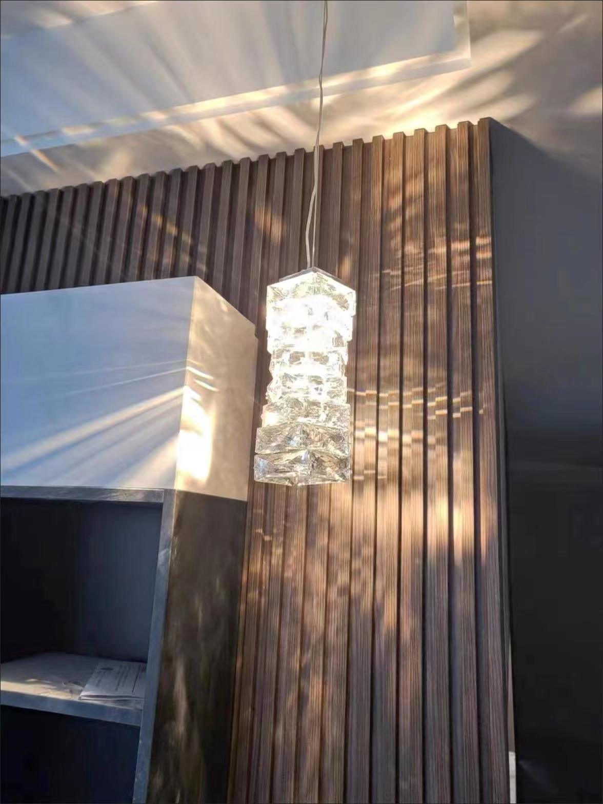 Crysta Luxury Crystal Pendant Lamp-Neutral Decor