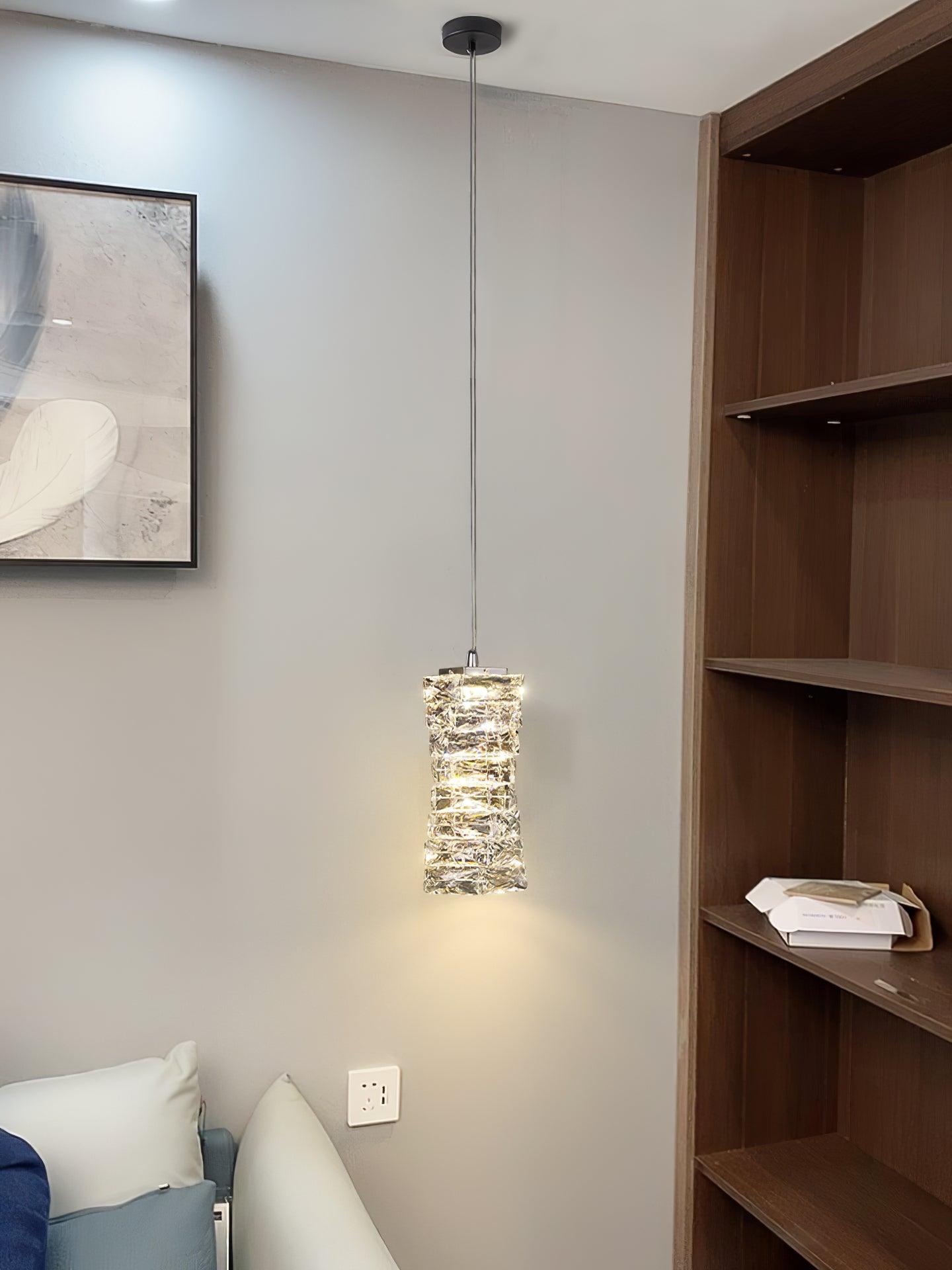 Crysta Luxury Crystal Pendant Lamp-Neutral Decor