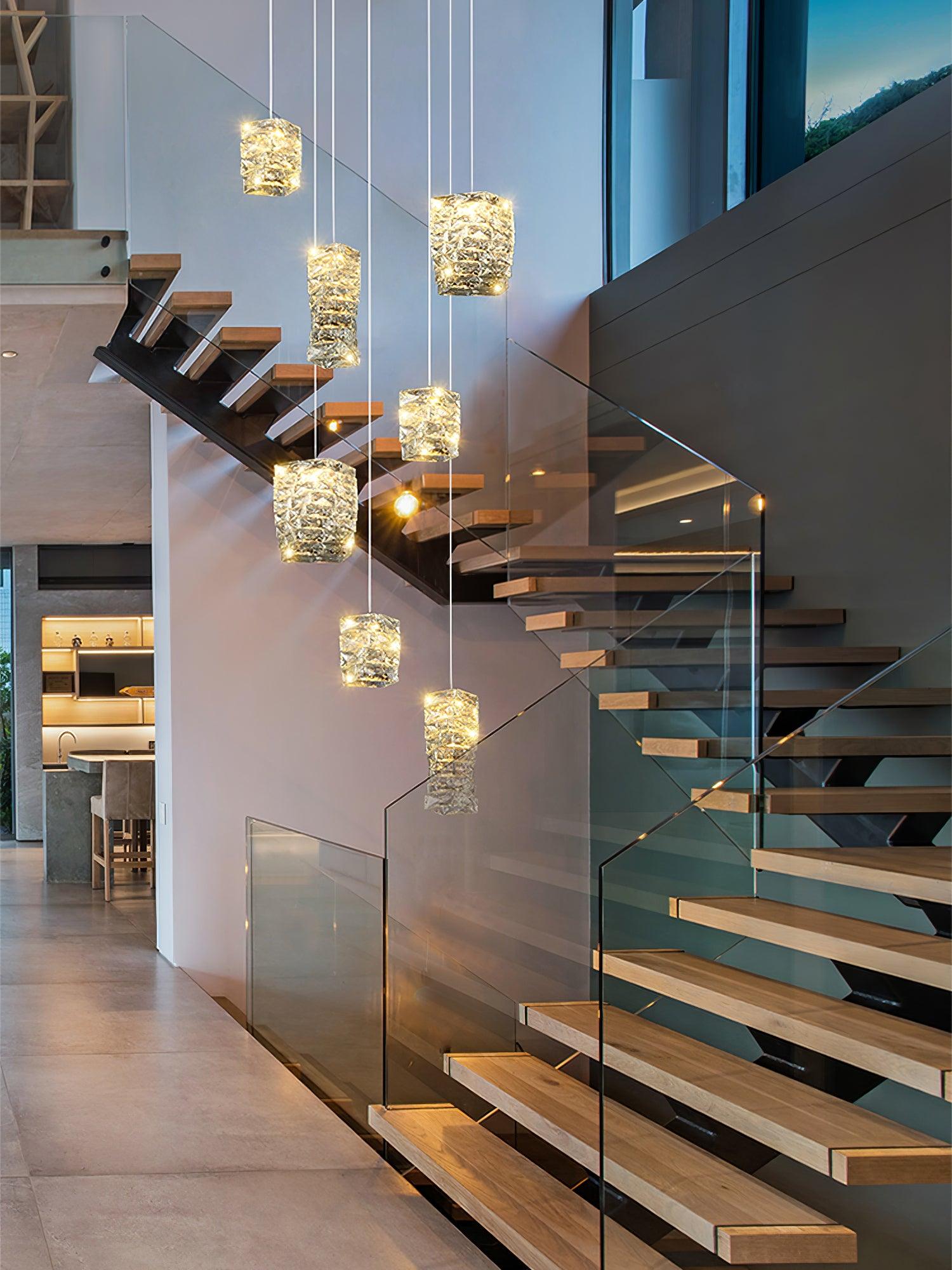 Crysta Luxury Crystal Pendant Lamp-Neutral Decor
