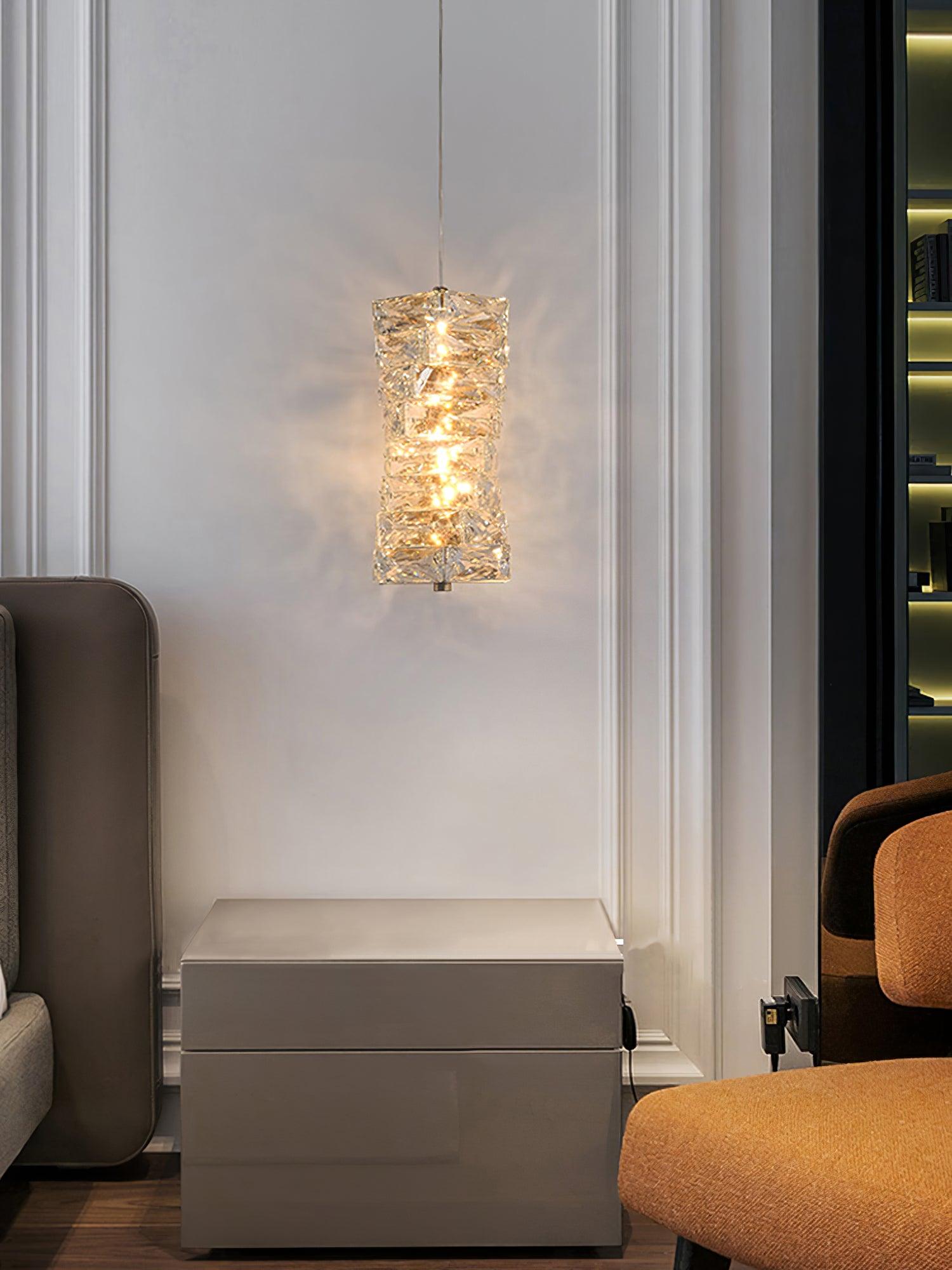 Crysta Luxury Crystal Pendant Lamp-Neutral Decor