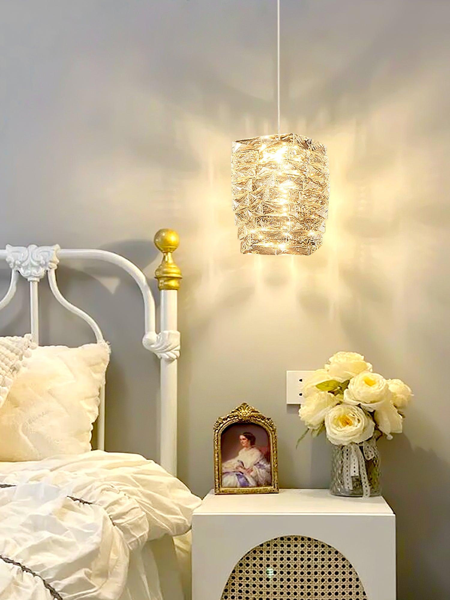 Crysta Luxury Crystal Pendant Lamp-Neutral Decor