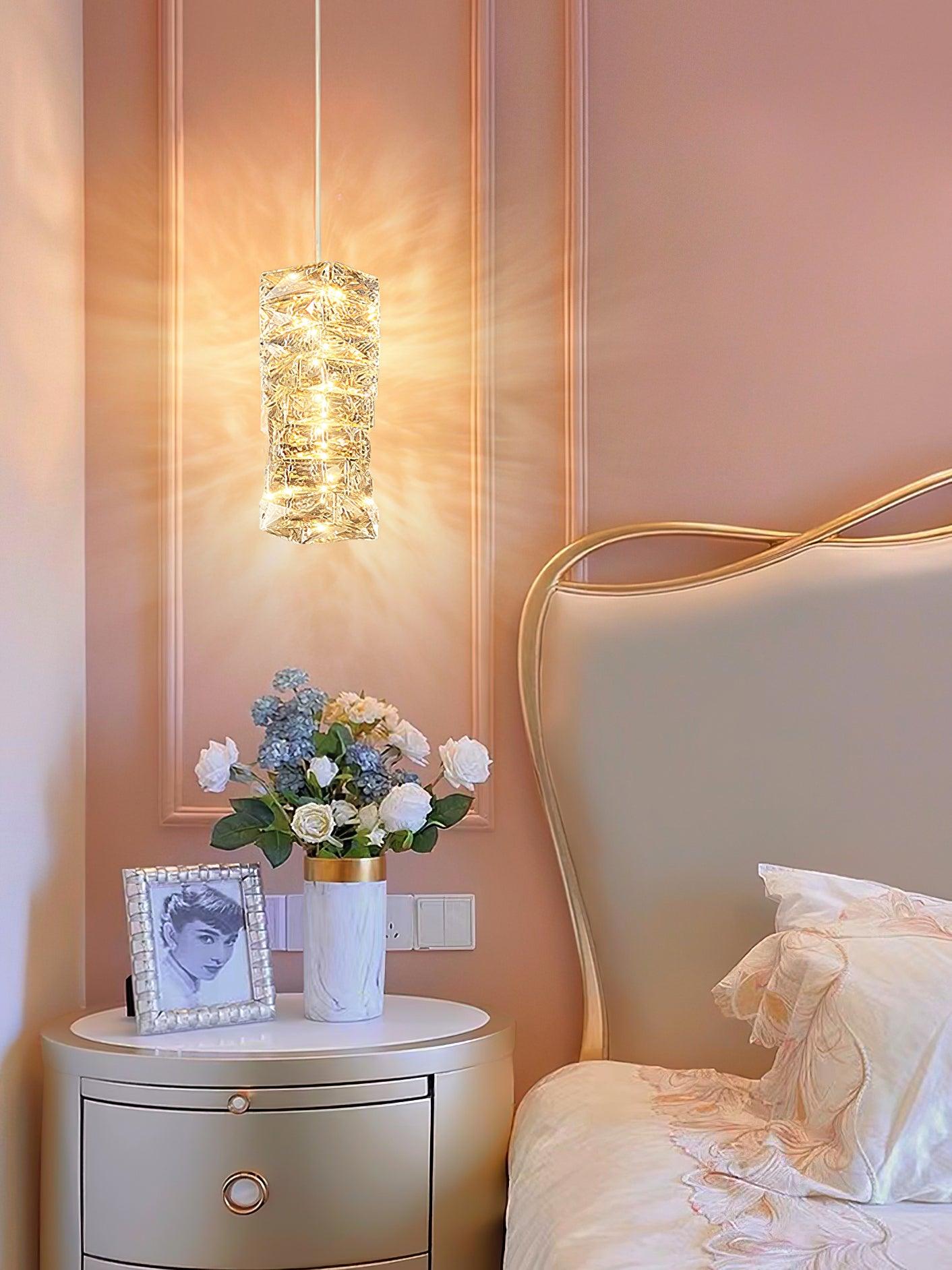 Crysta Luxury Crystal Pendant Lamp-Neutral Decor