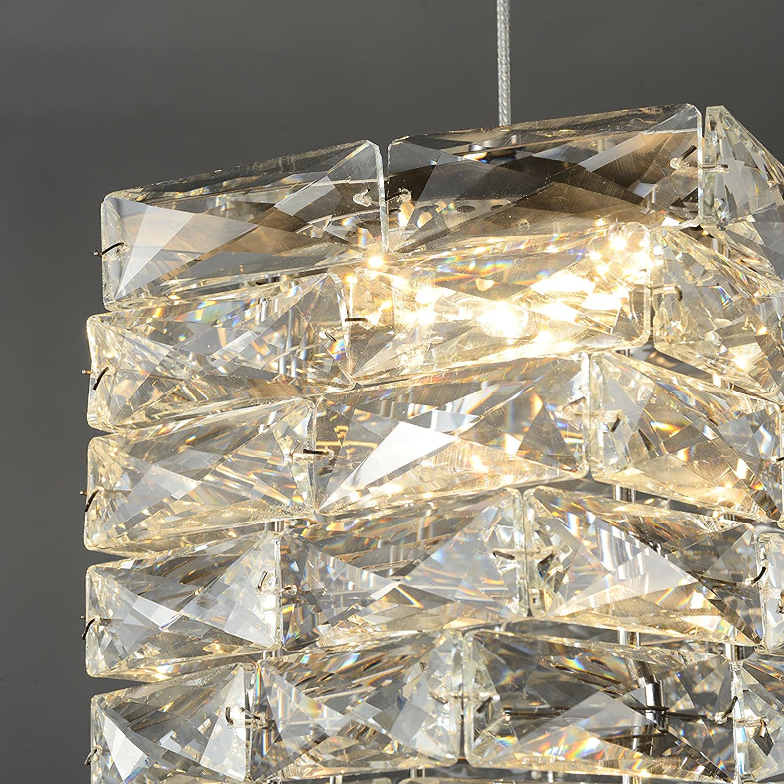 Crysta Luxury Crystal Pendant Lamp-Neutral Decor