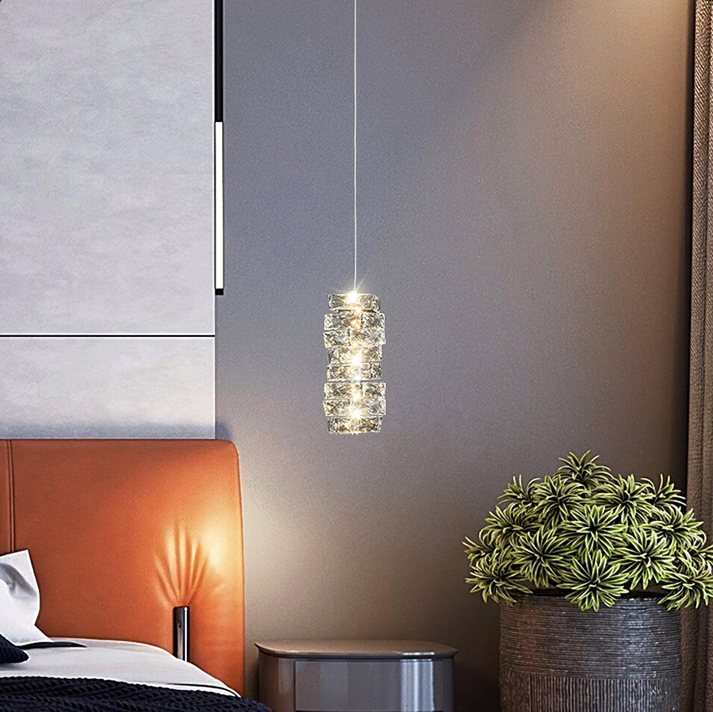 Crysta Luxury Crystal Pendant Lamp-Neutral Decor