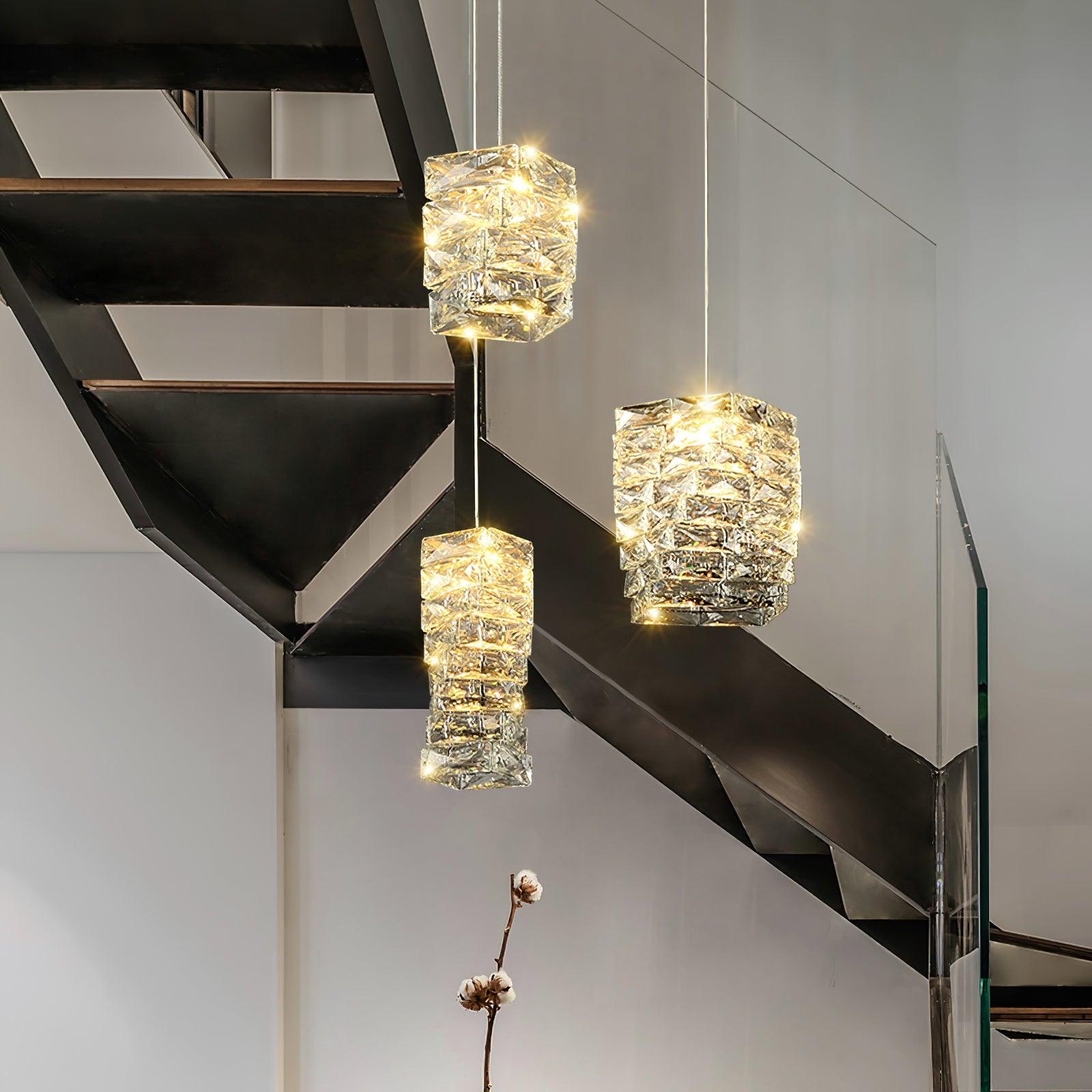 Crysta Luxury Crystal Pendant Lamp-Neutral Decor