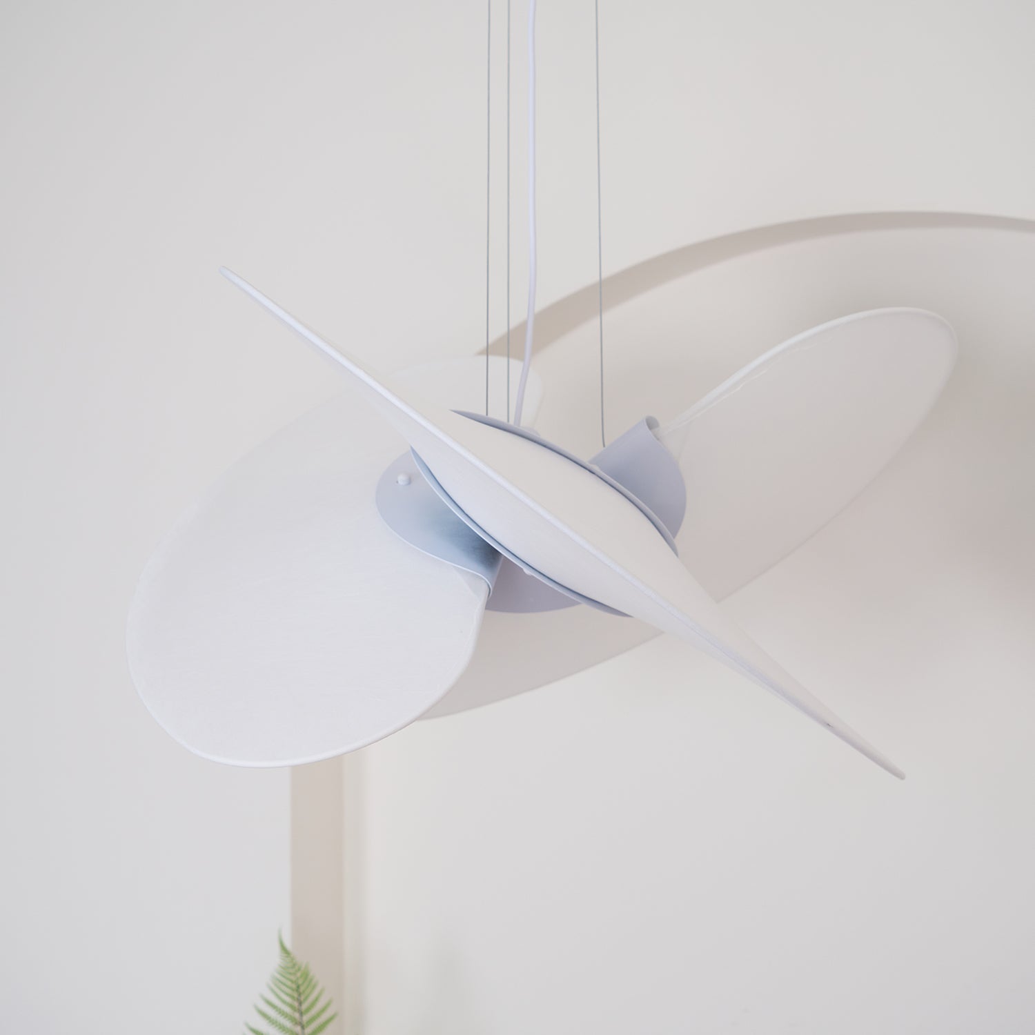 Whirl Modern Fabric Pendant Lamp-Neutral Decor