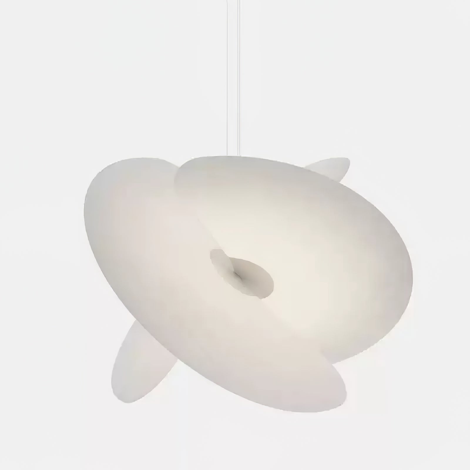 Whirl Modern Fabric Pendant Lamp-Neutral Decor
