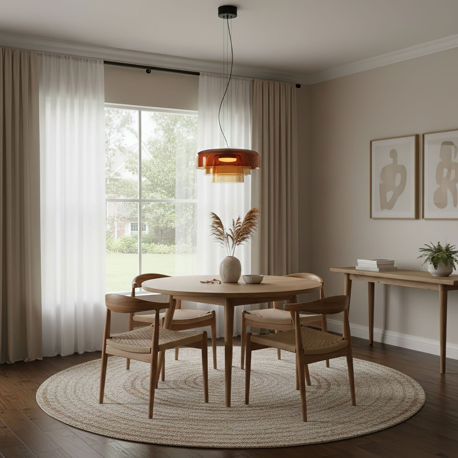 Levels Pendant Light-Neutral Decor