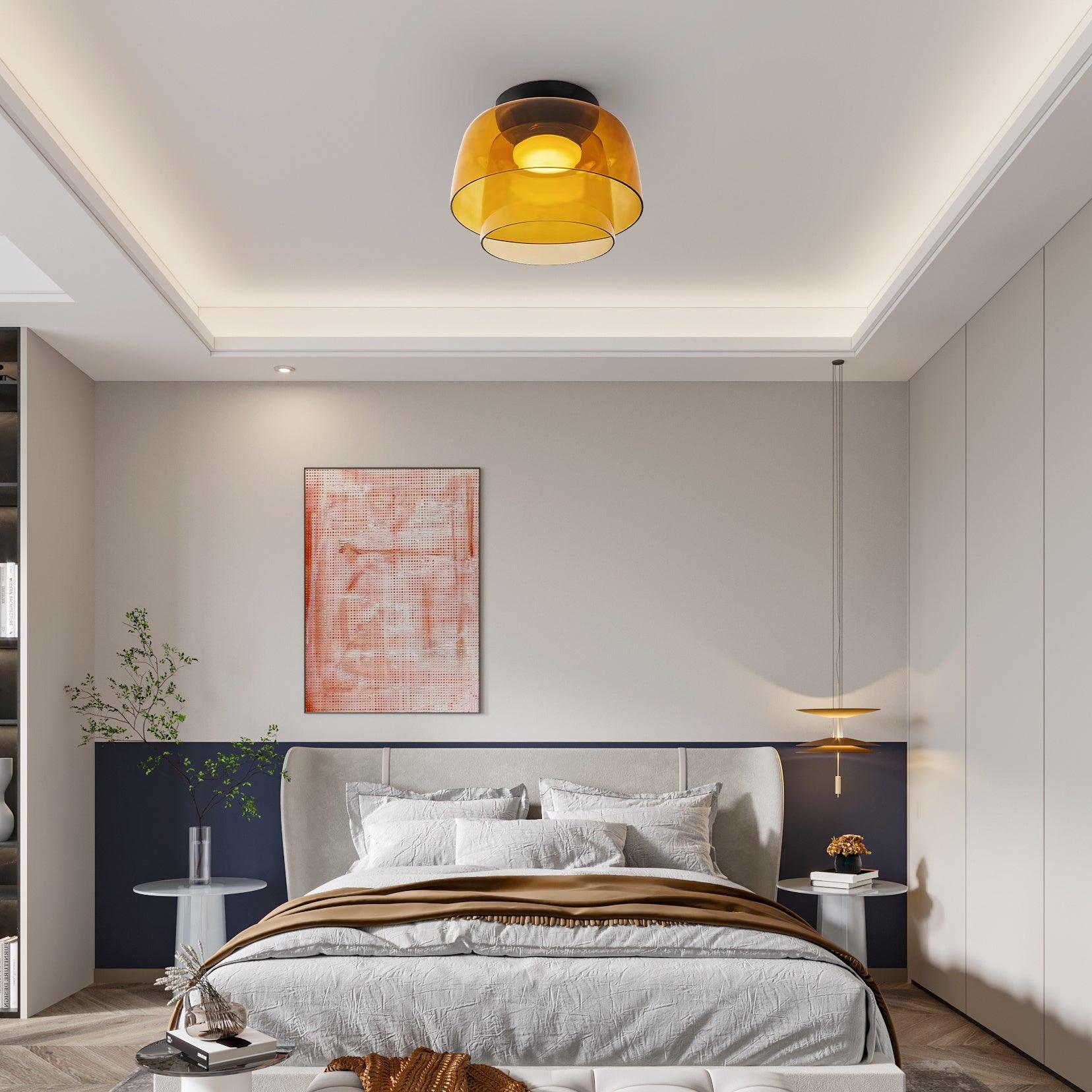 Liveny Ceiling Lamp Layered Structure Warm Elegant-Neutral Decor