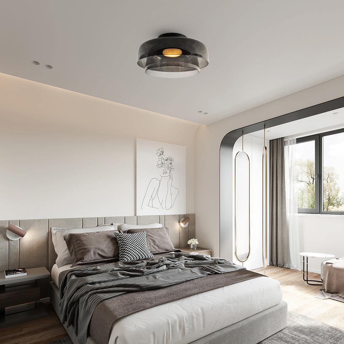 Liveny Ceiling Lamp Layered Structure Warm Elegant-Neutral Decor