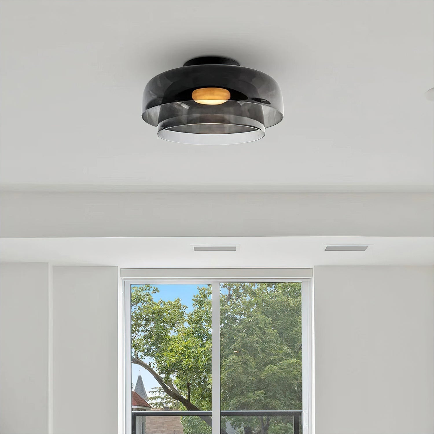 Liveny Ceiling Lamp Layered Structure Warm Elegant-Neutral Decor