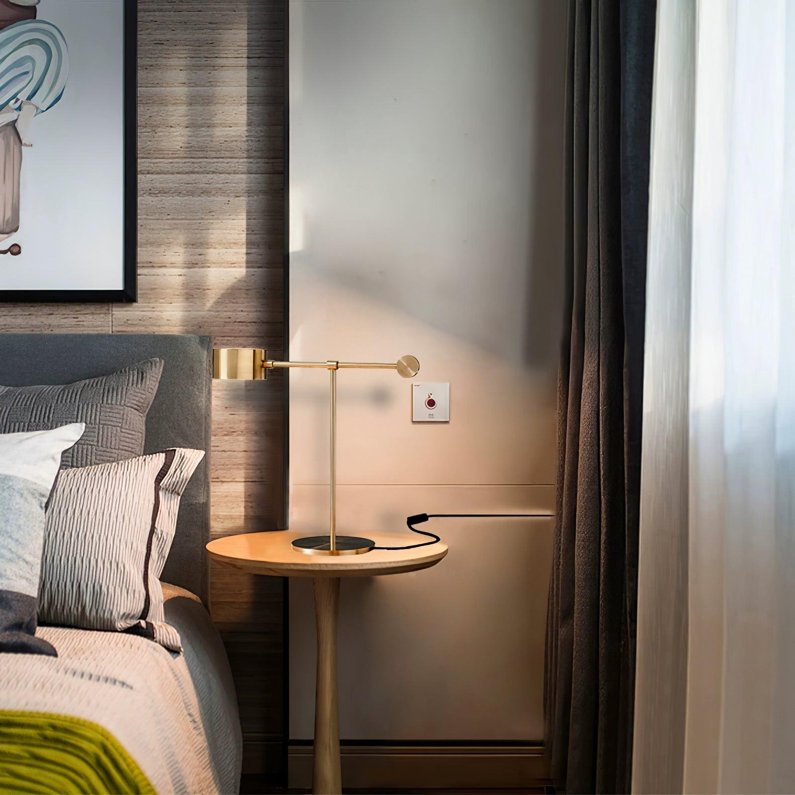 Veloise Minimalist Table Lamp-Neutral Decor