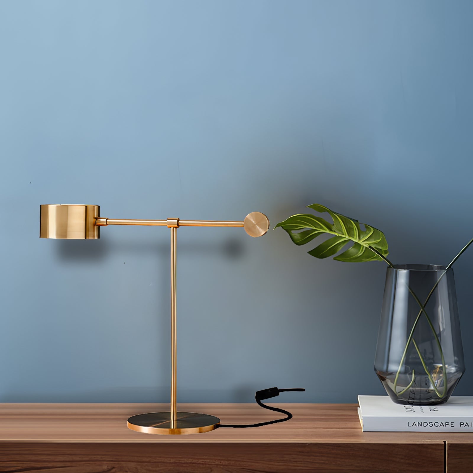 Veloise Minimalist Table Lamp-Neutral Decor