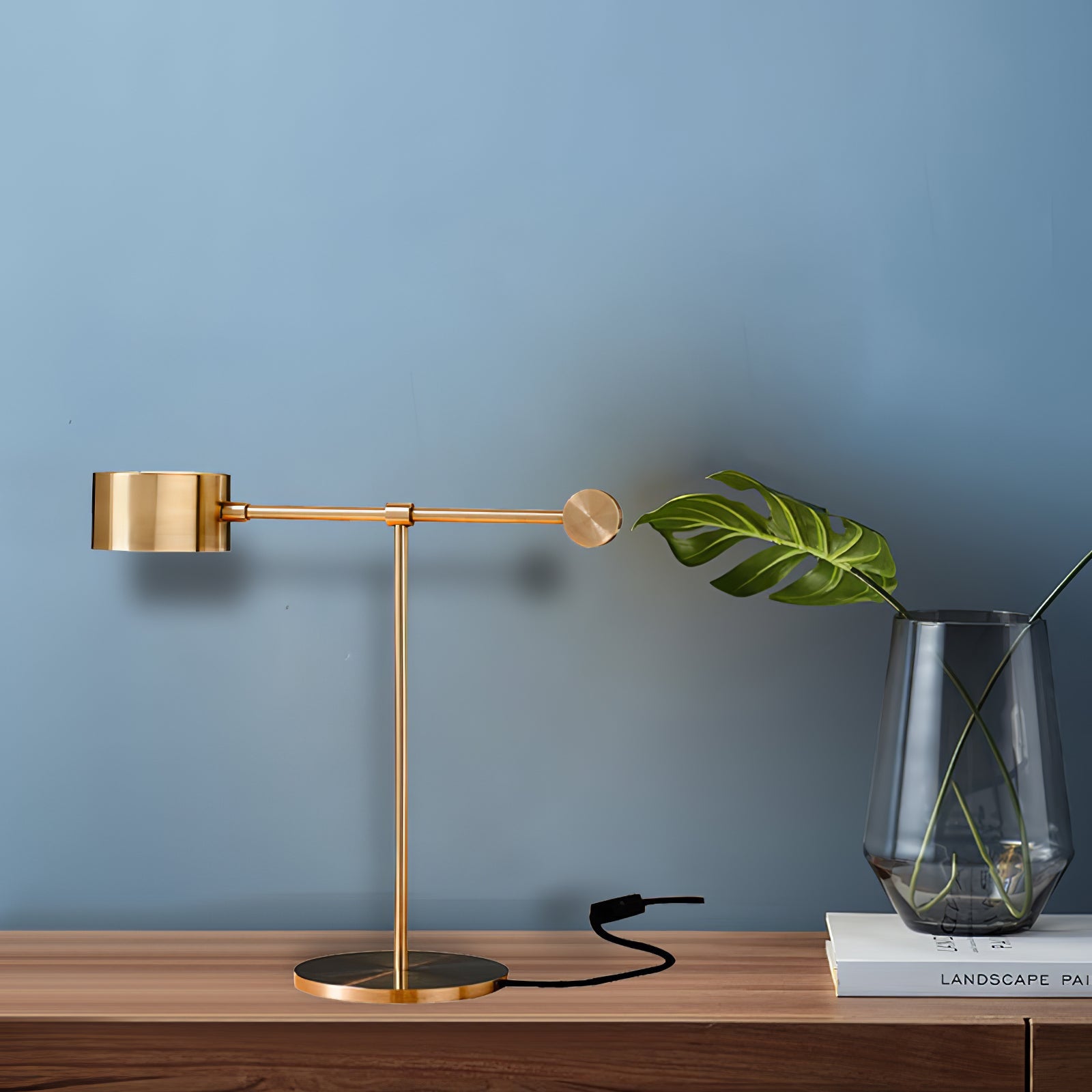 Lever Office Table Light-Neutral Decor