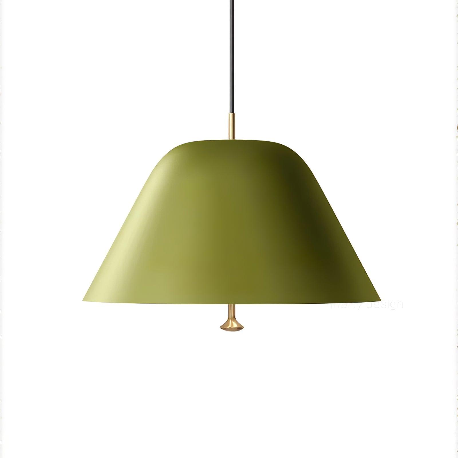 Evir Pendant Lamp Bell Glass Brass Minimalist-Neutral Decor