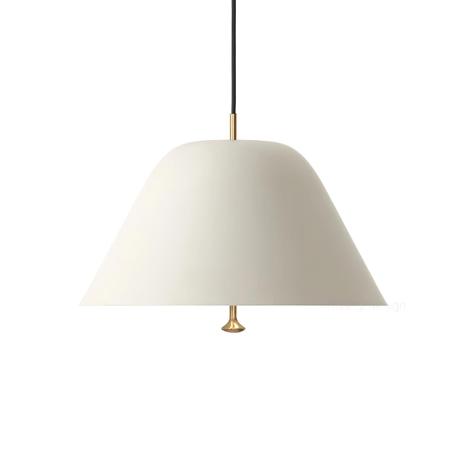 Evir Pendant Lamp Bell Glass Brass Minimalist-Neutral Decor