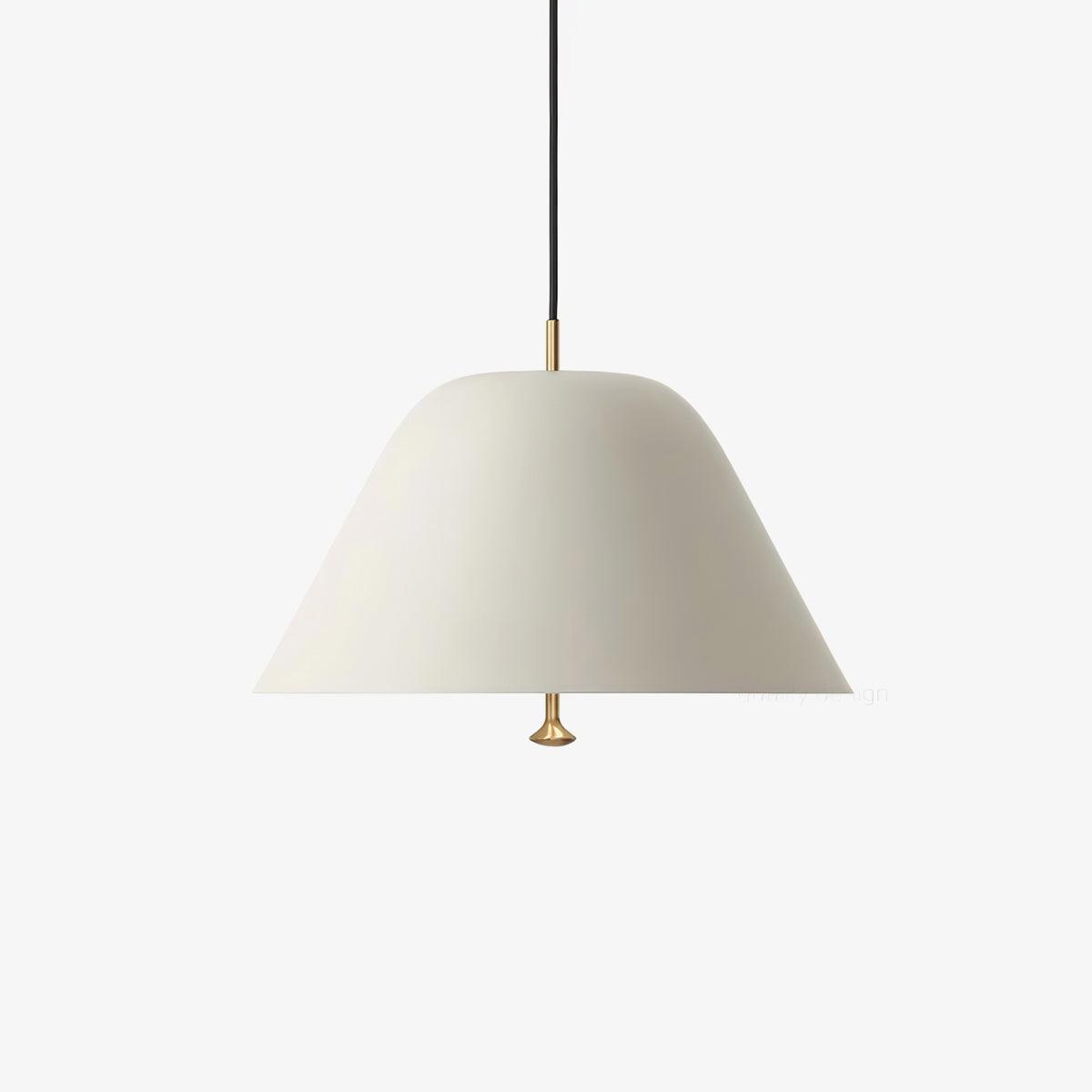 Evir Pendant Lamp Bell Glass Brass Minimalist-Neutral Decor