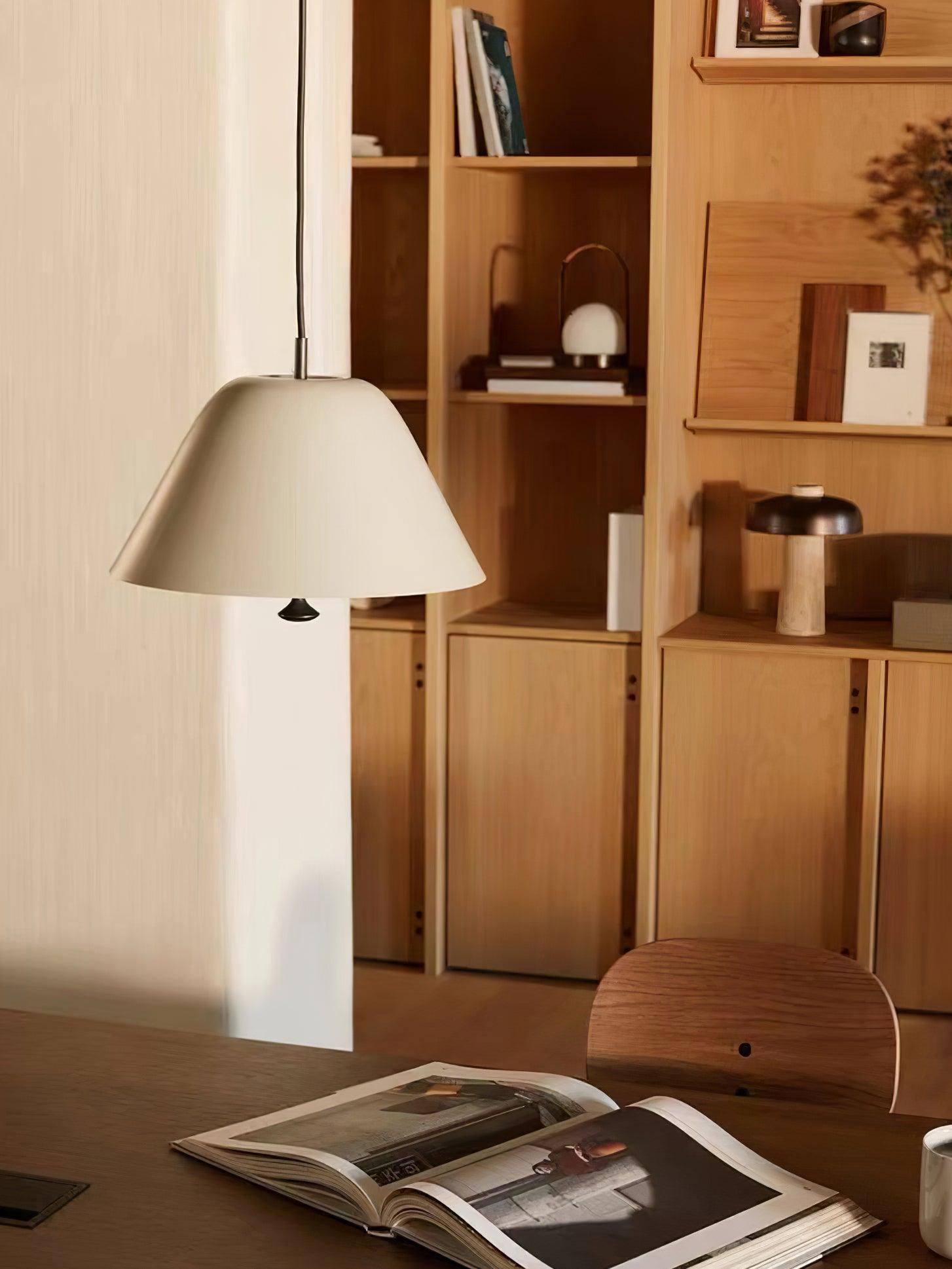 Evir Pendant Lamp Bell Glass Brass Minimalist-Neutral Decor
