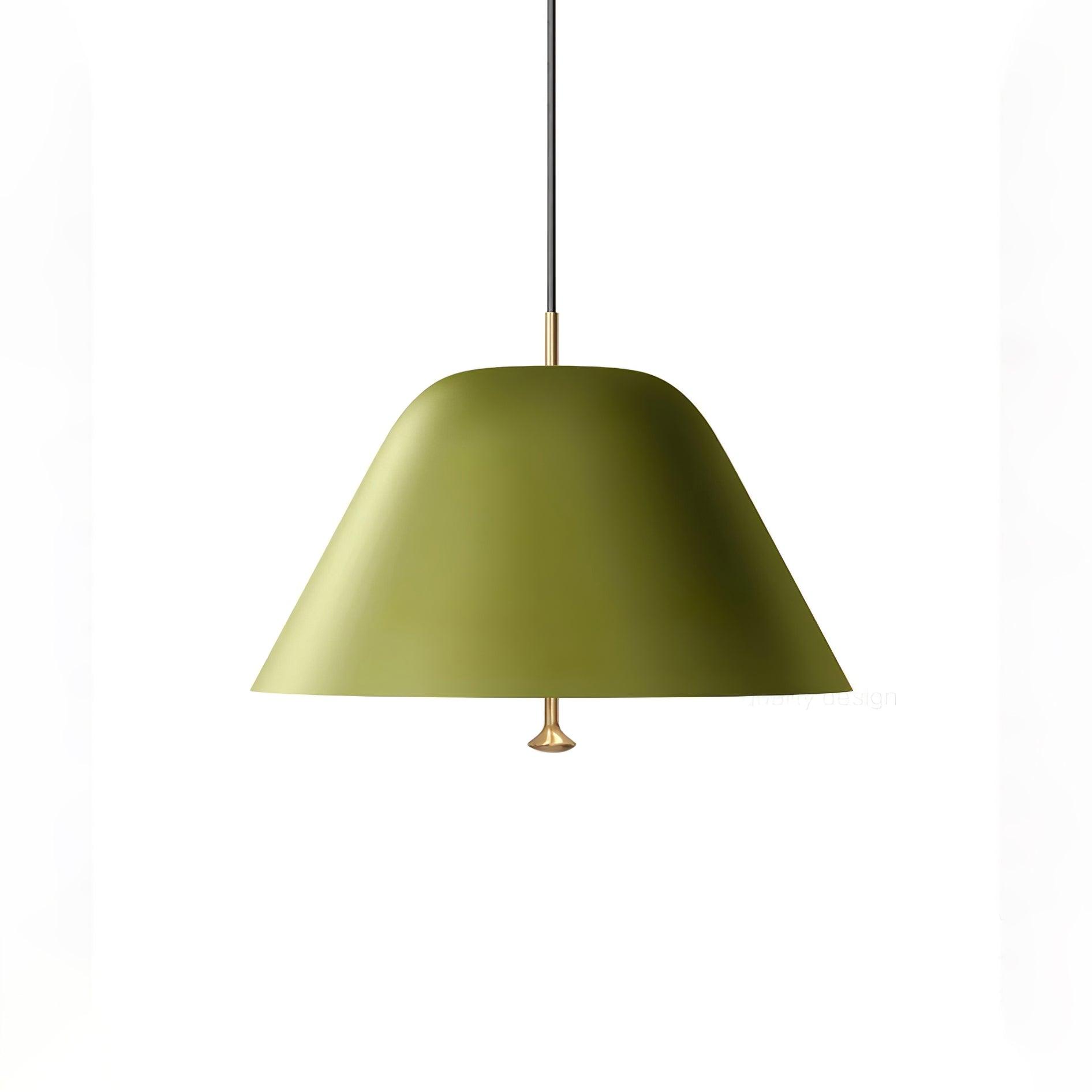 Evir Pendant Lamp Bell Glass Brass Minimalist-Neutral Decor