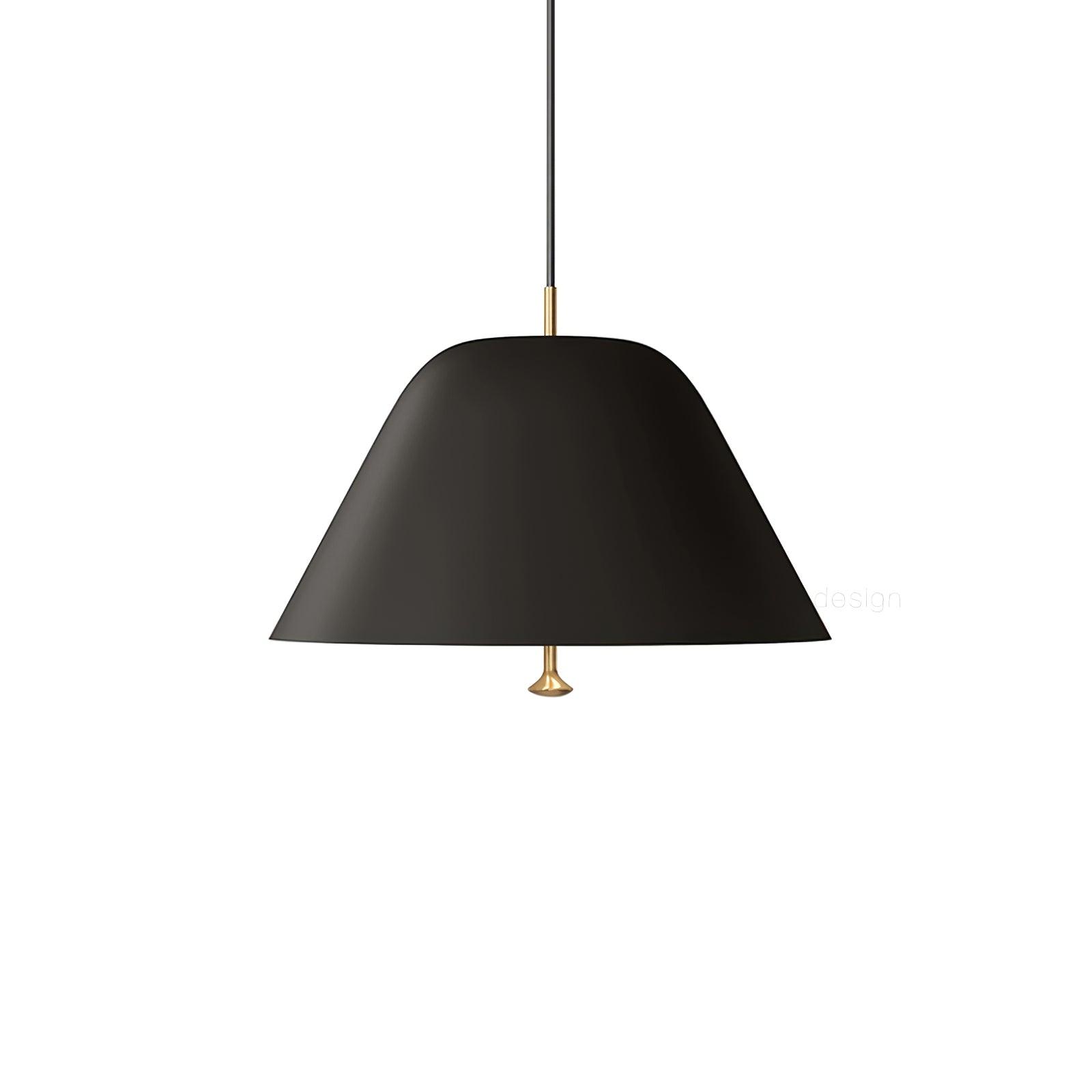 Evir Pendant Lamp Bell Glass Brass Minimalist-Neutral Decor