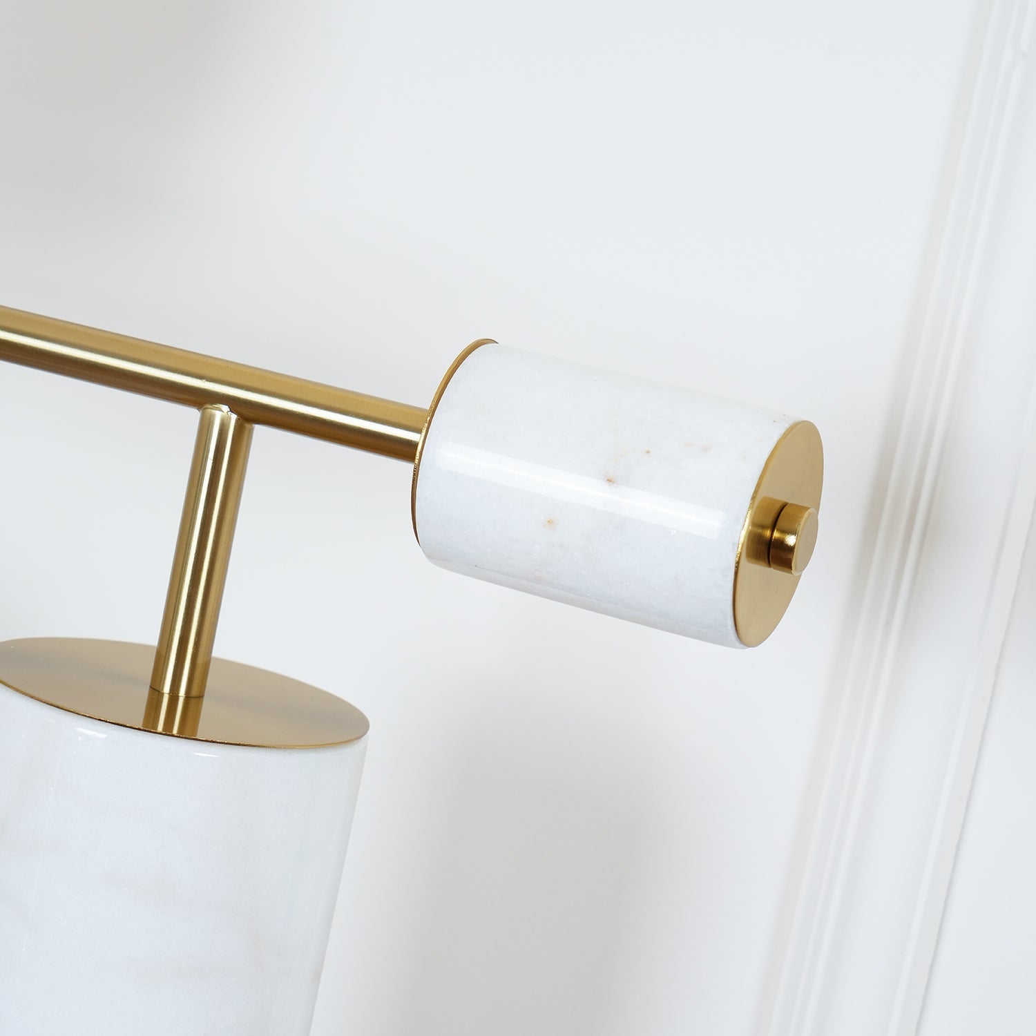 Vathayre Marble Minimalism Table Lamp-Neutral Decor