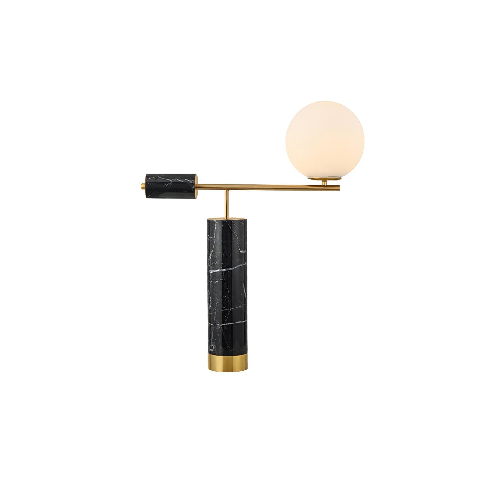 Vathayre Marble Minimalism Table Lamp-Neutral Decor