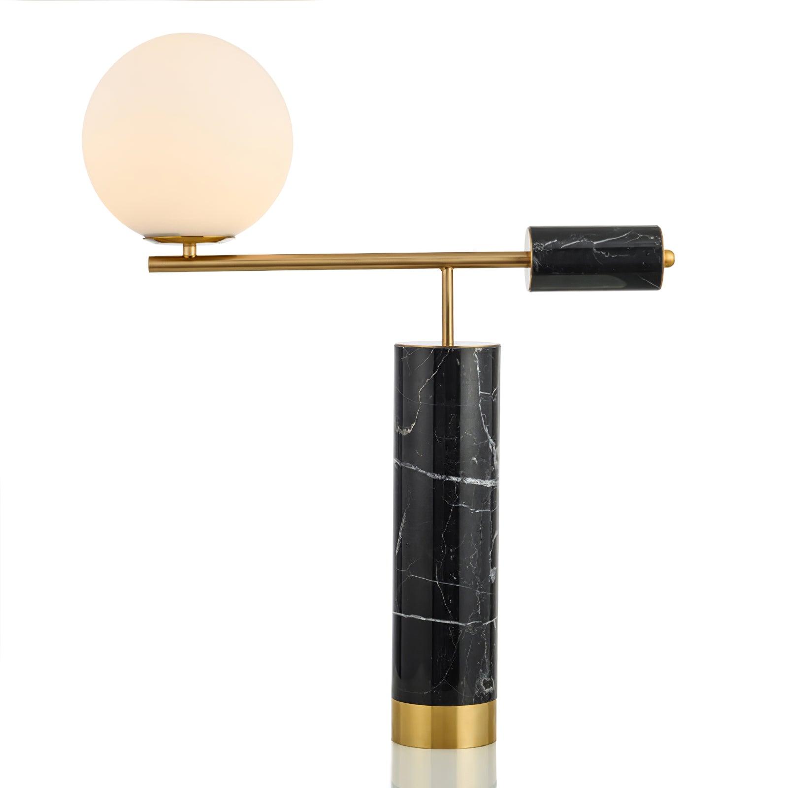 Vathayre Marble Minimalism Table Lamp-Neutral Decor