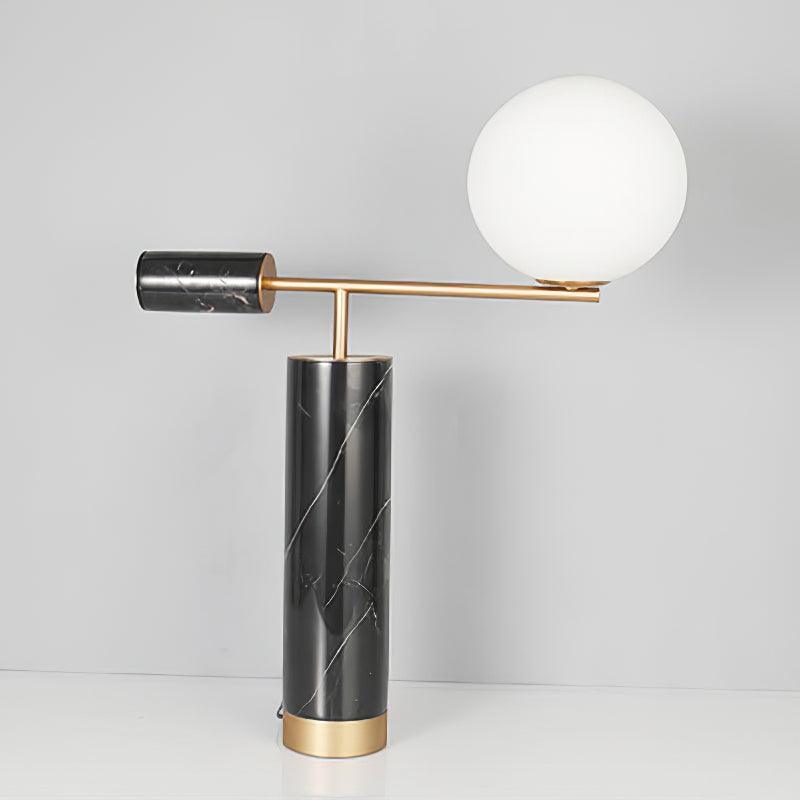 Vathayre Marble Minimalism Table Lamp-Neutral Decor