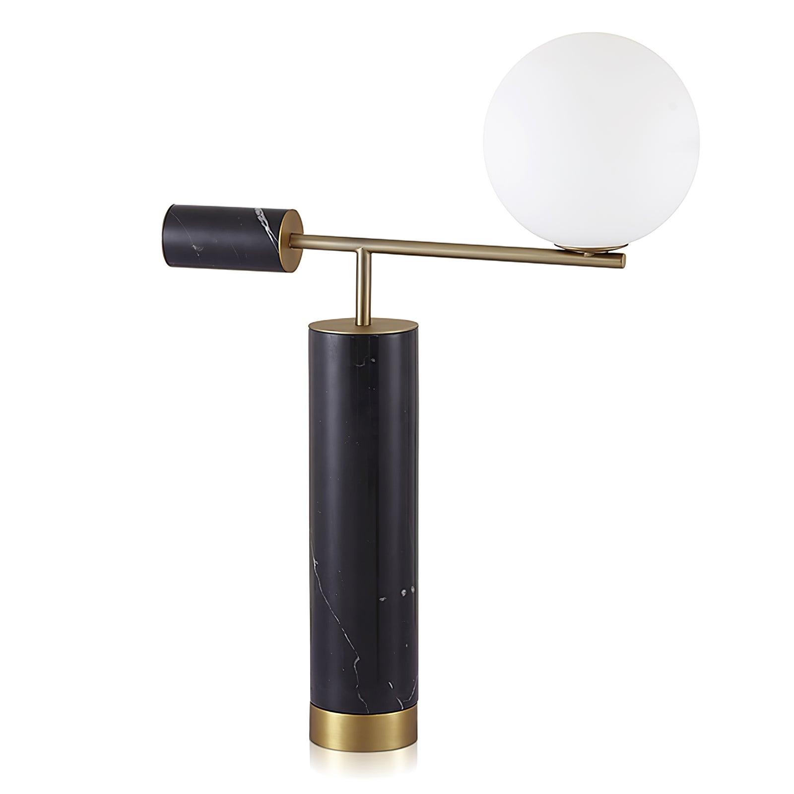 Vathayre Marble Minimalism Table Lamp-Neutral Decor