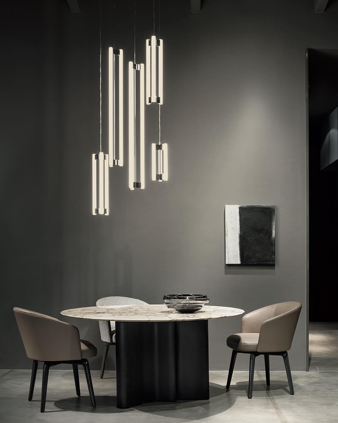 Virella Minimalist Cylindrical Pendant Light-Neutral Decor
