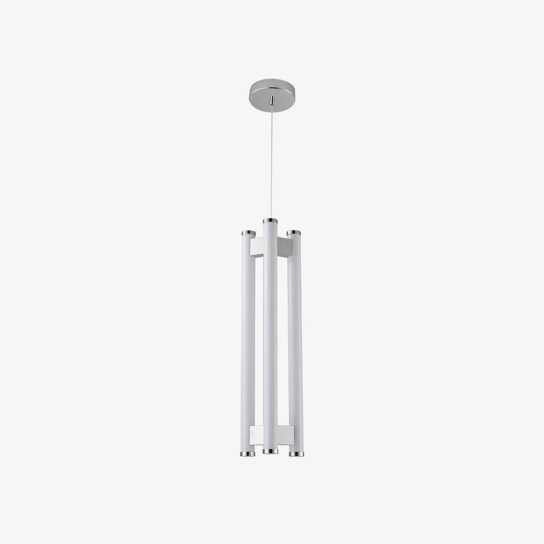 Virella Minimalist Cylindrical Pendant Light-Neutral Decor