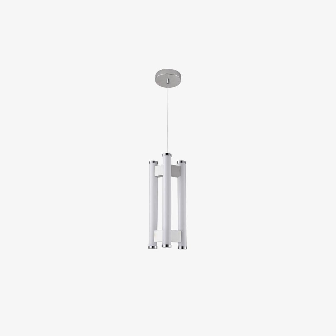 Virella Minimalist Cylindrical Pendant Light-Neutral Decor