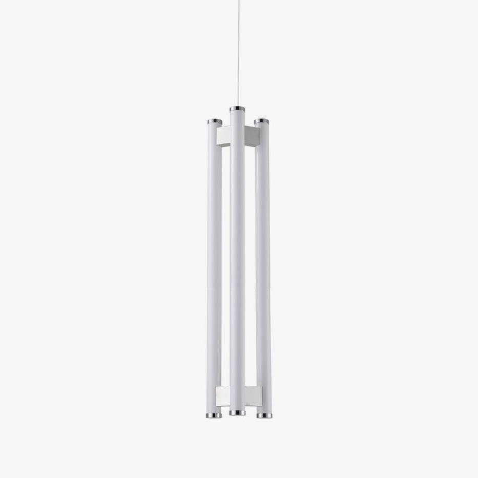 Virella Minimalist Cylindrical Pendant Light-Neutral Decor