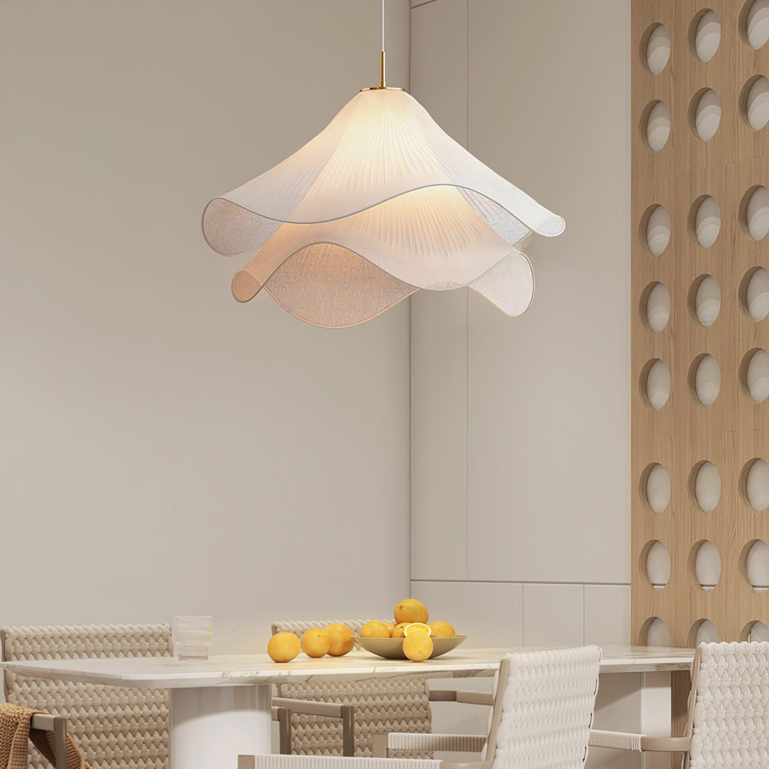 Lustra Pendant Light Bloom Floral Elegant-Neutral Decor