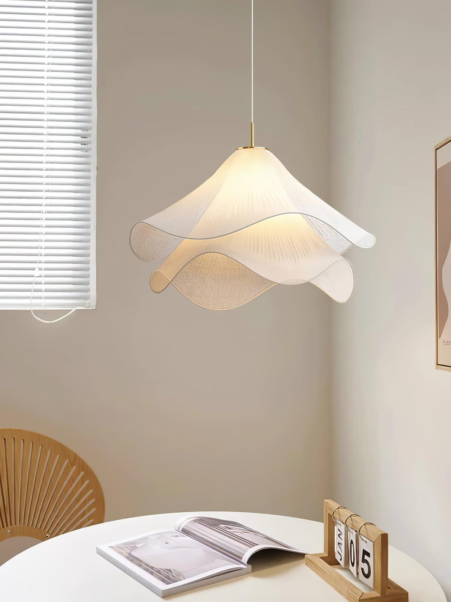 Lustra Pendant Light Bloom Floral Elegant-Neutral Decor