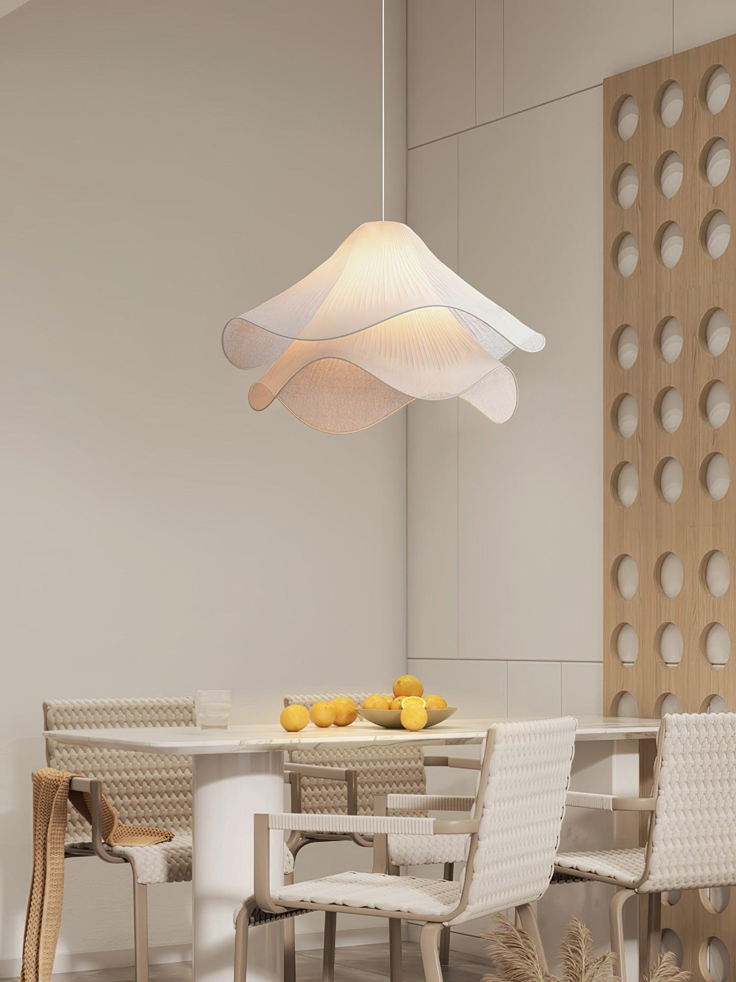Lustra Pendant Light Bloom Floral Elegant-Neutral Decor
