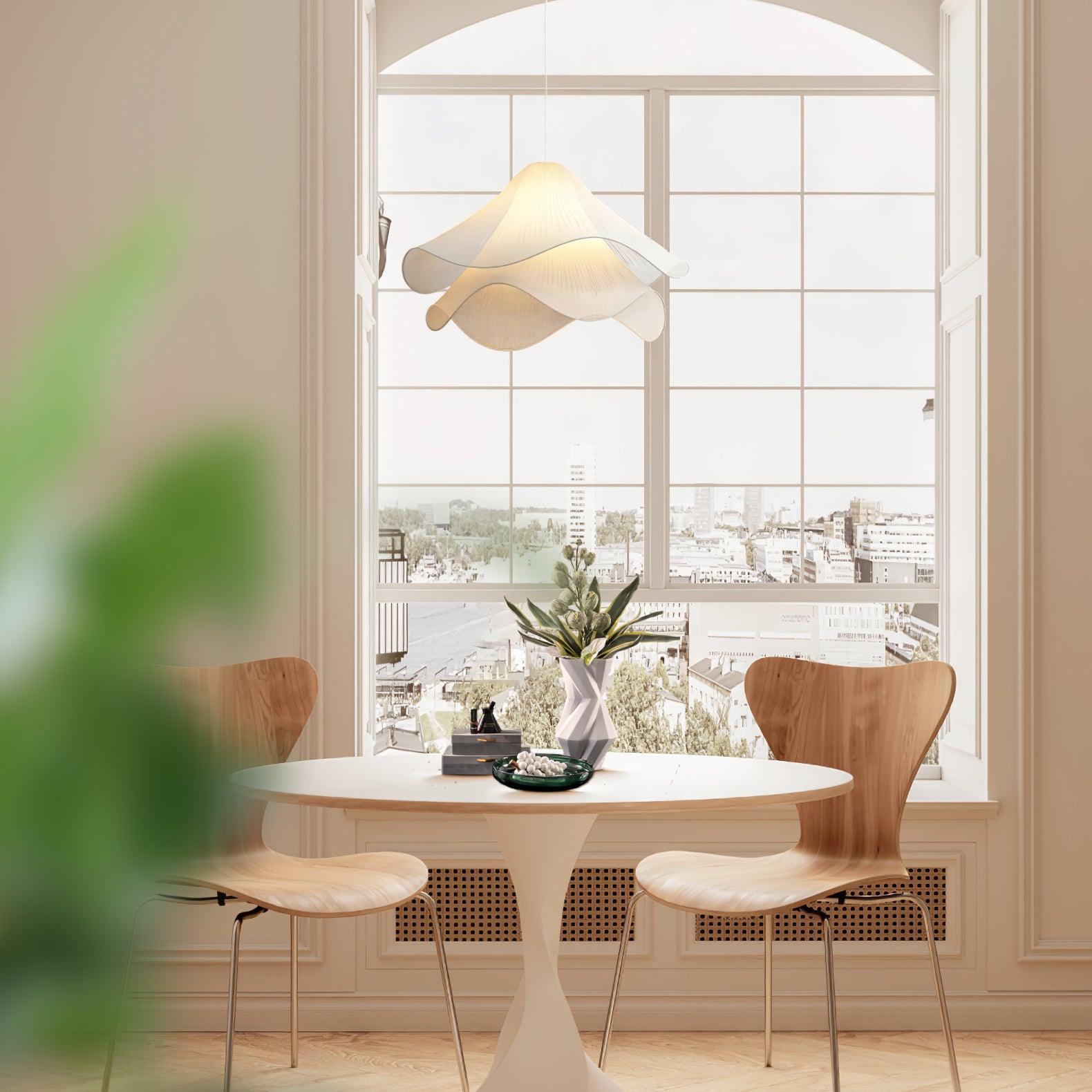 Lustra Pendant Light Bloom Floral Elegant-Neutral Decor