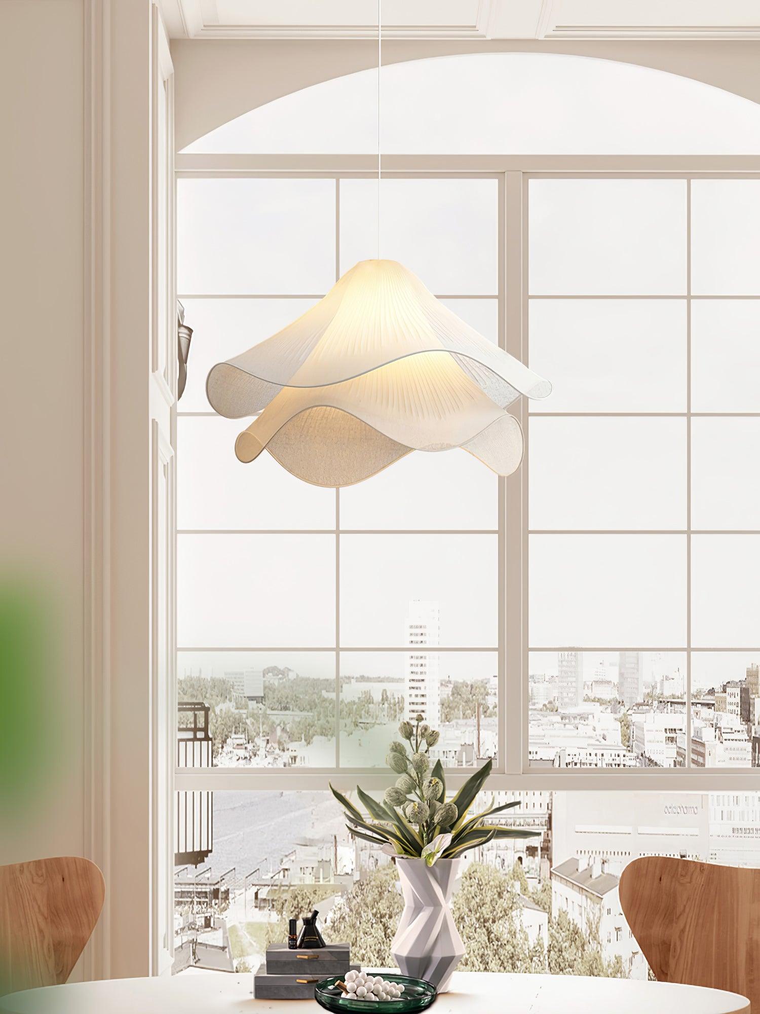Lustra Pendant Light Bloom Floral Elegant-Neutral Decor