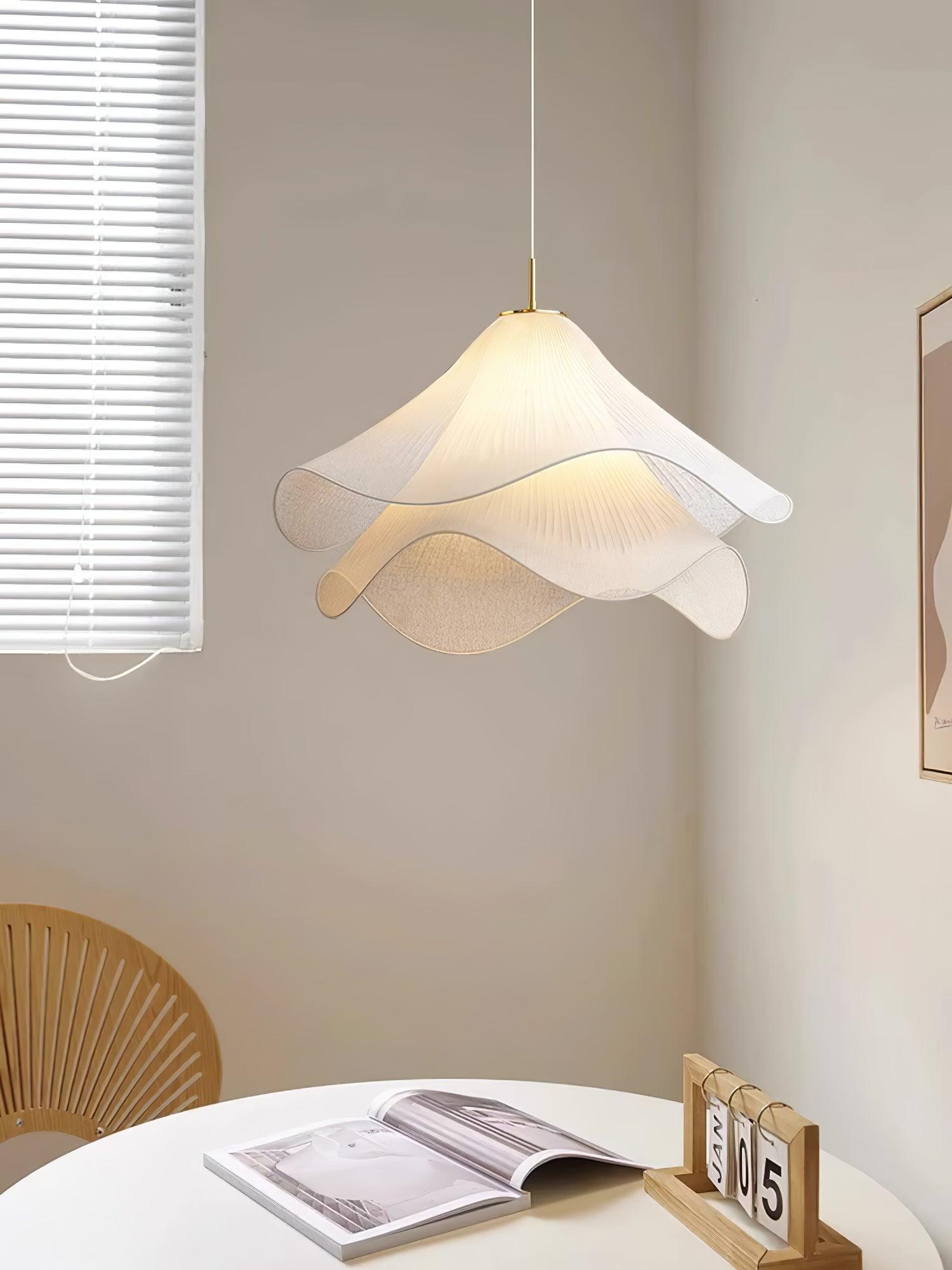 Lustra Pendant Light Bloom Floral Elegant-Neutral Decor
