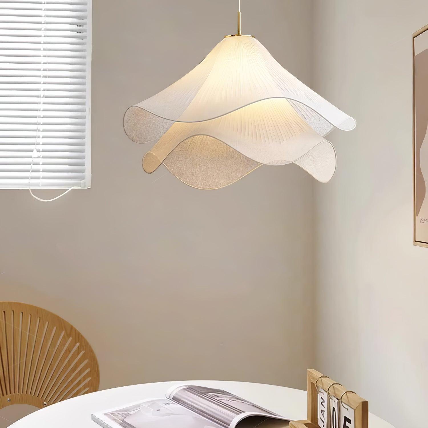 Lustra Pendant Light Bloom Floral Elegant-Neutral Decor