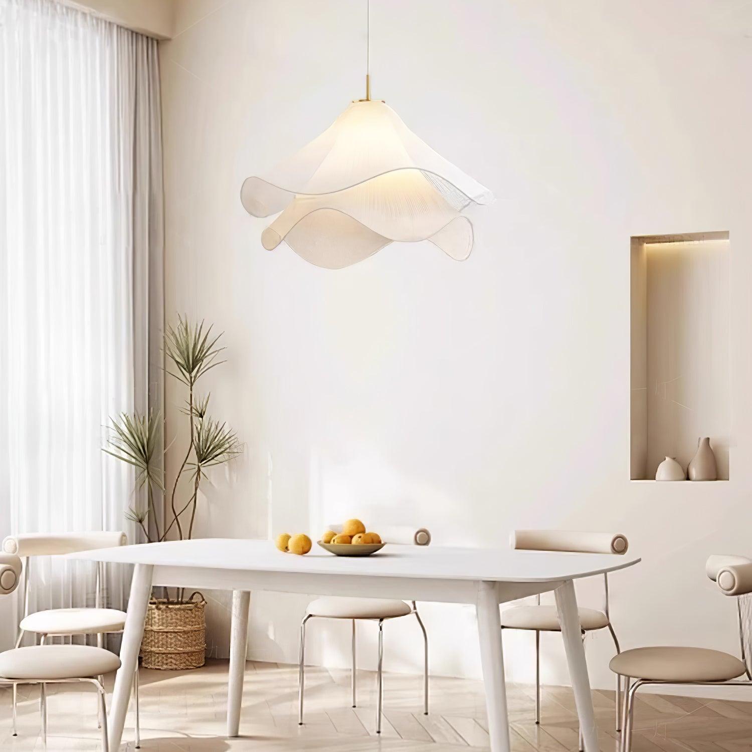 Lustra Pendant Light Bloom Floral Elegant-Neutral Decor