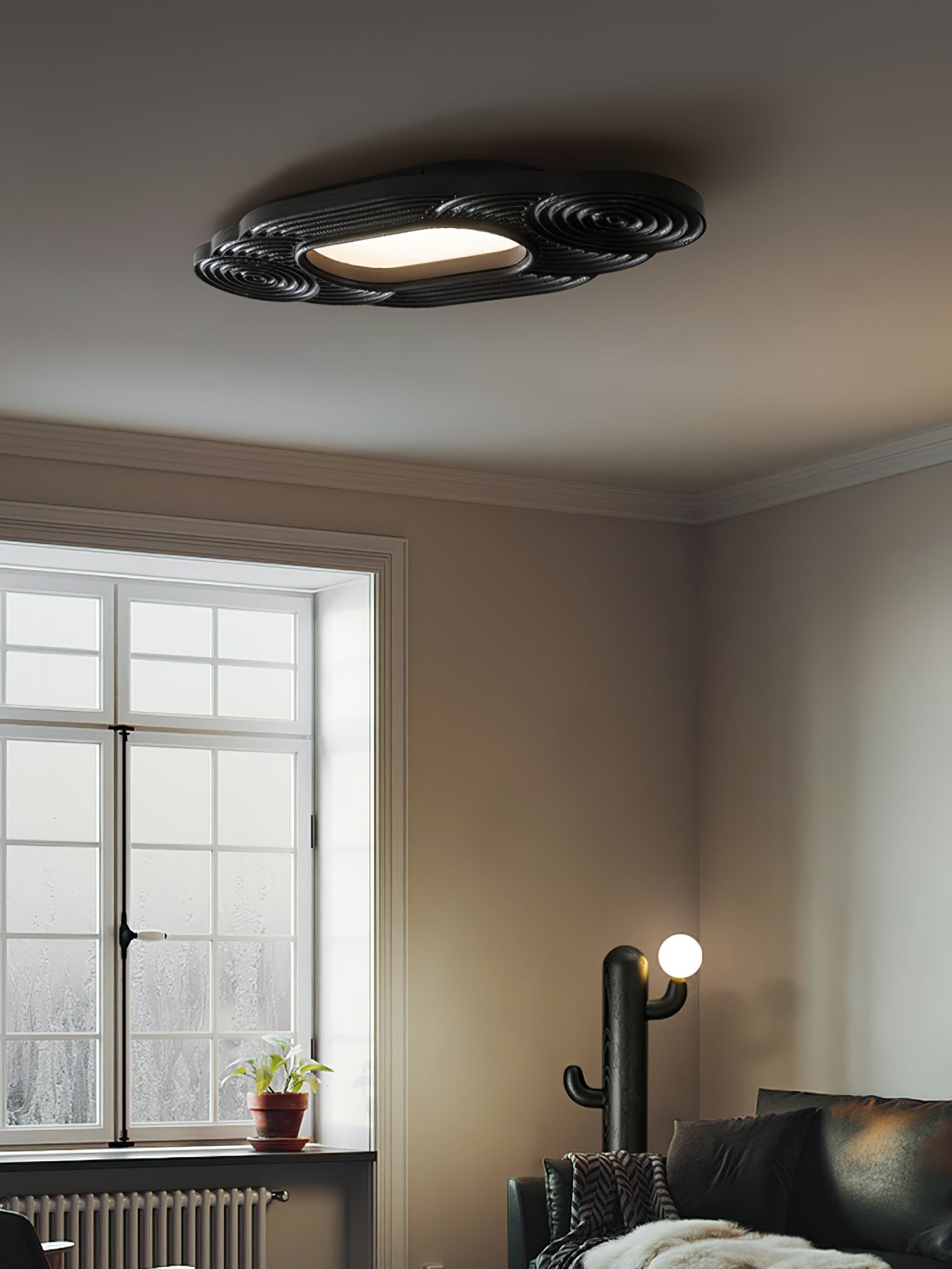 Udorionis Premium Nordic Art Wood Ceiling Lamp-Neutral Decor