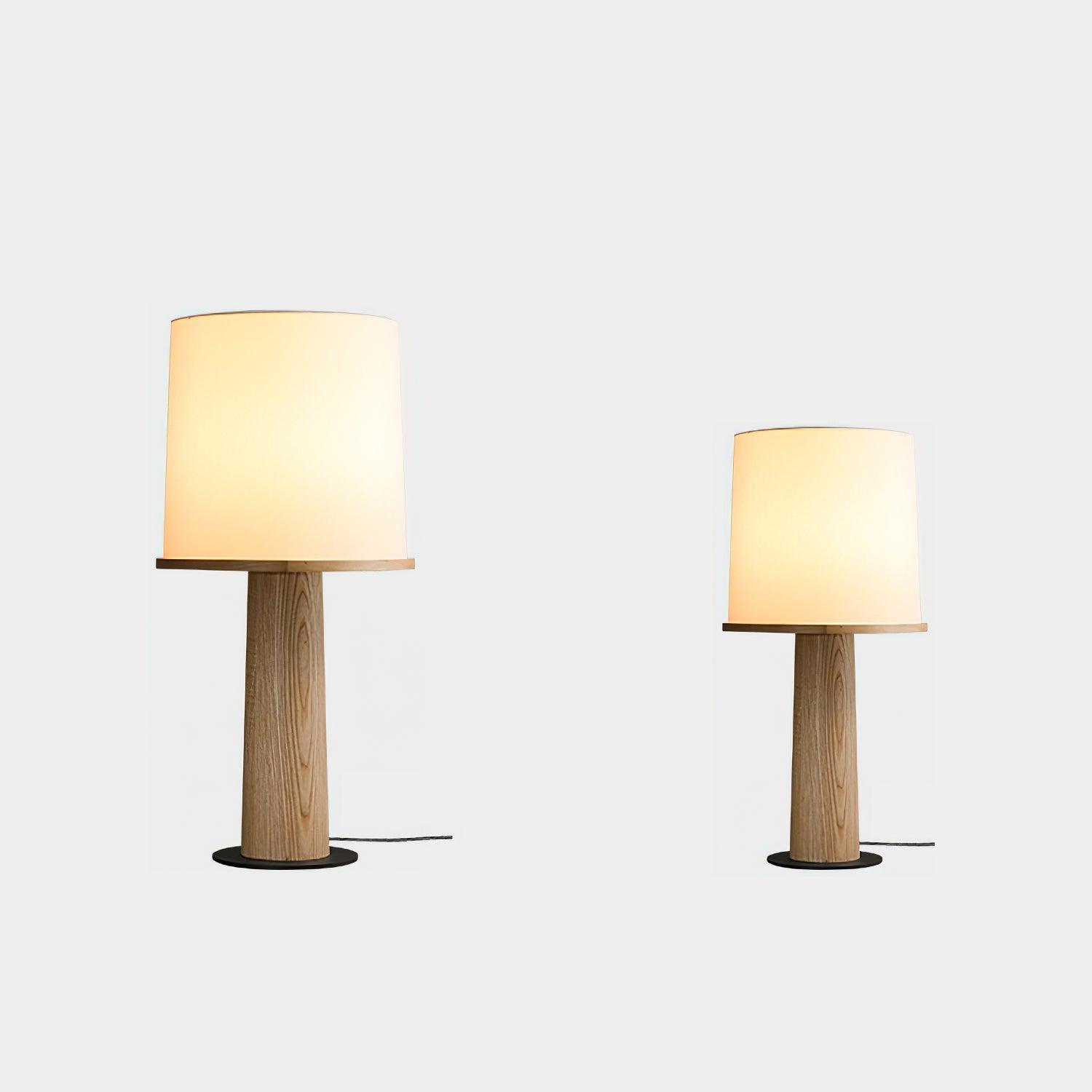Jennifer Modern Wood Table Lamp-Neutral Decor