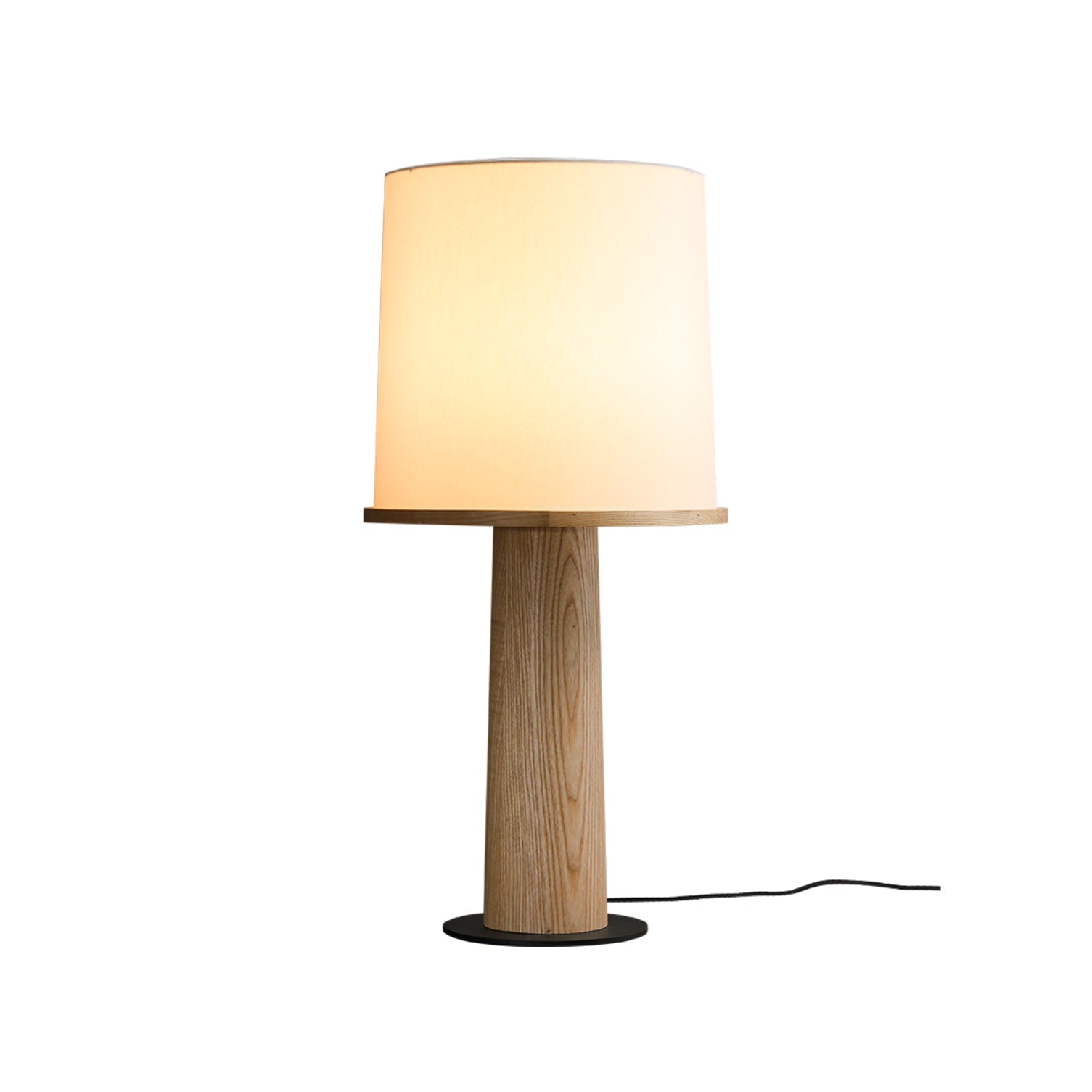 Jennifer Modern Wood Table Lamp-Neutral Decor